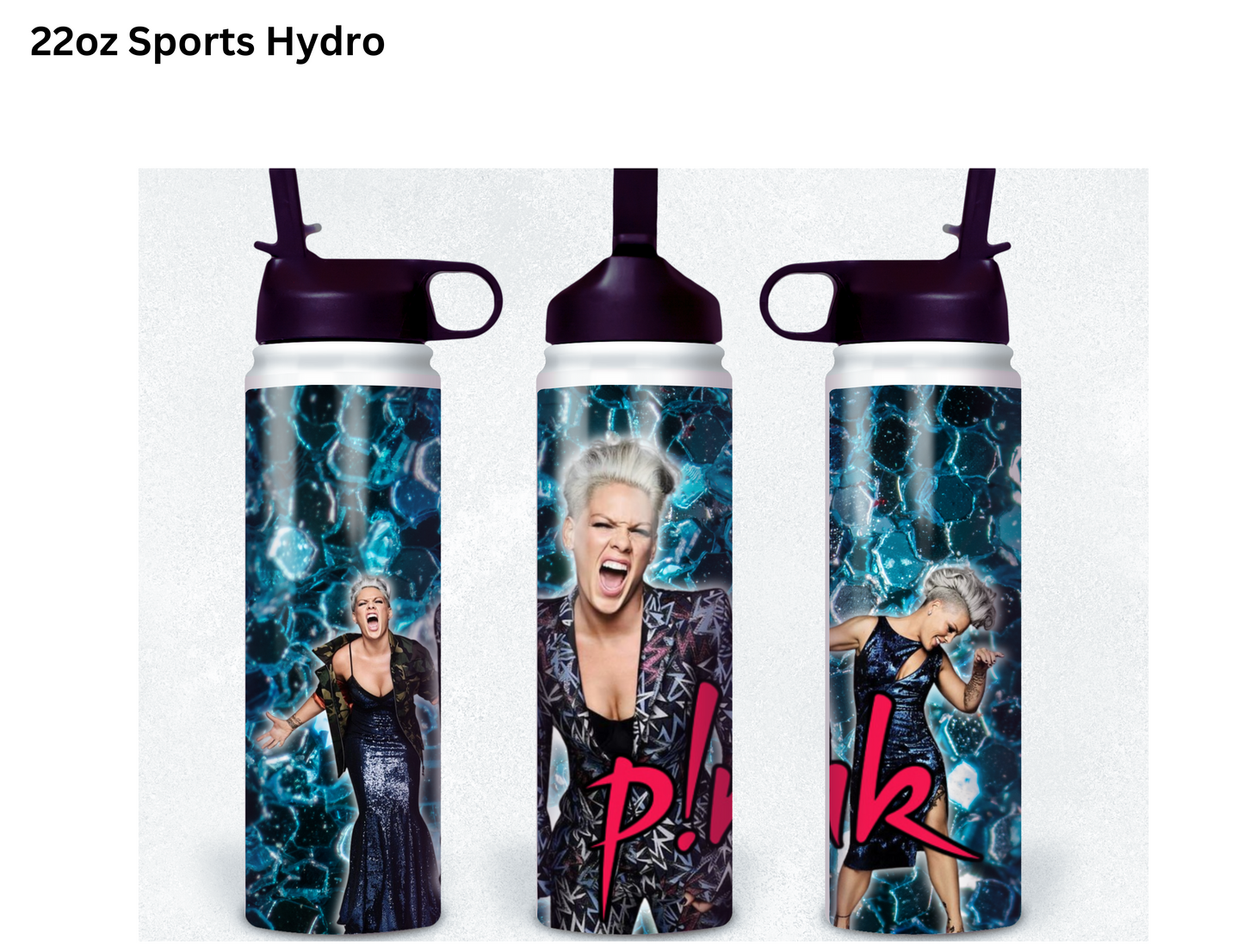 P!nk (Blue) Tumbler