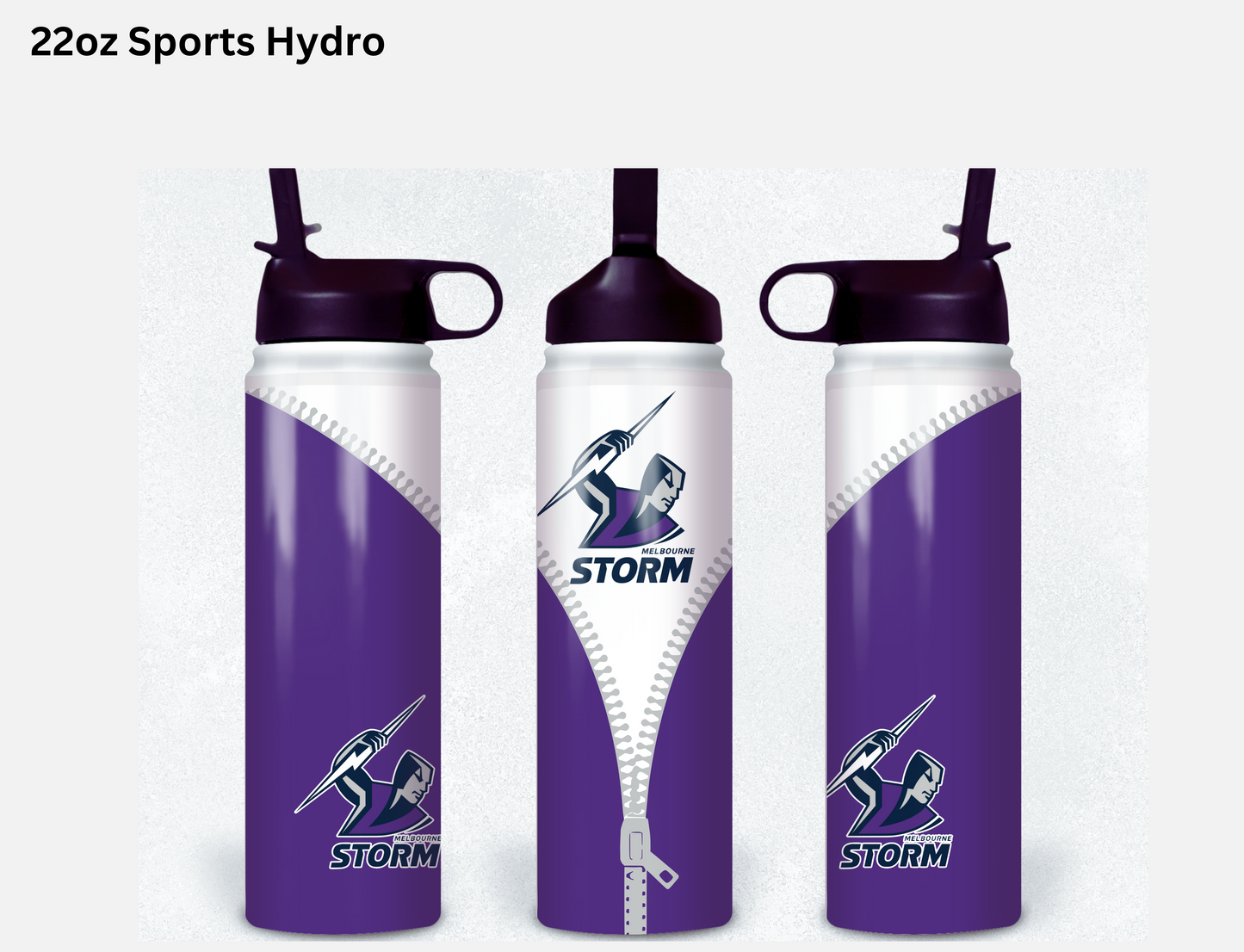 Melbourne Storm NRL Zip Tumbler