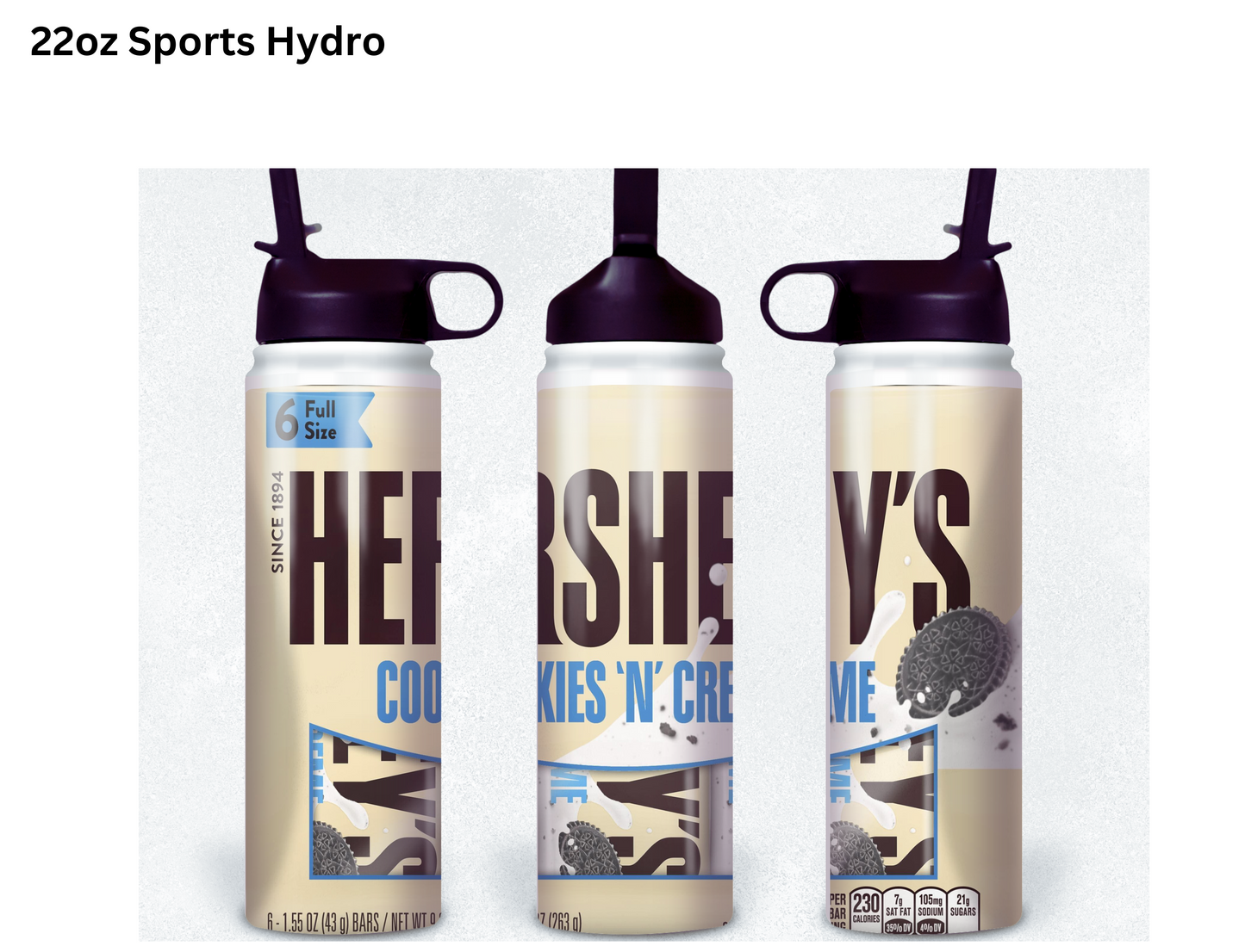 Hershey's Cookies & Cream Tumbler