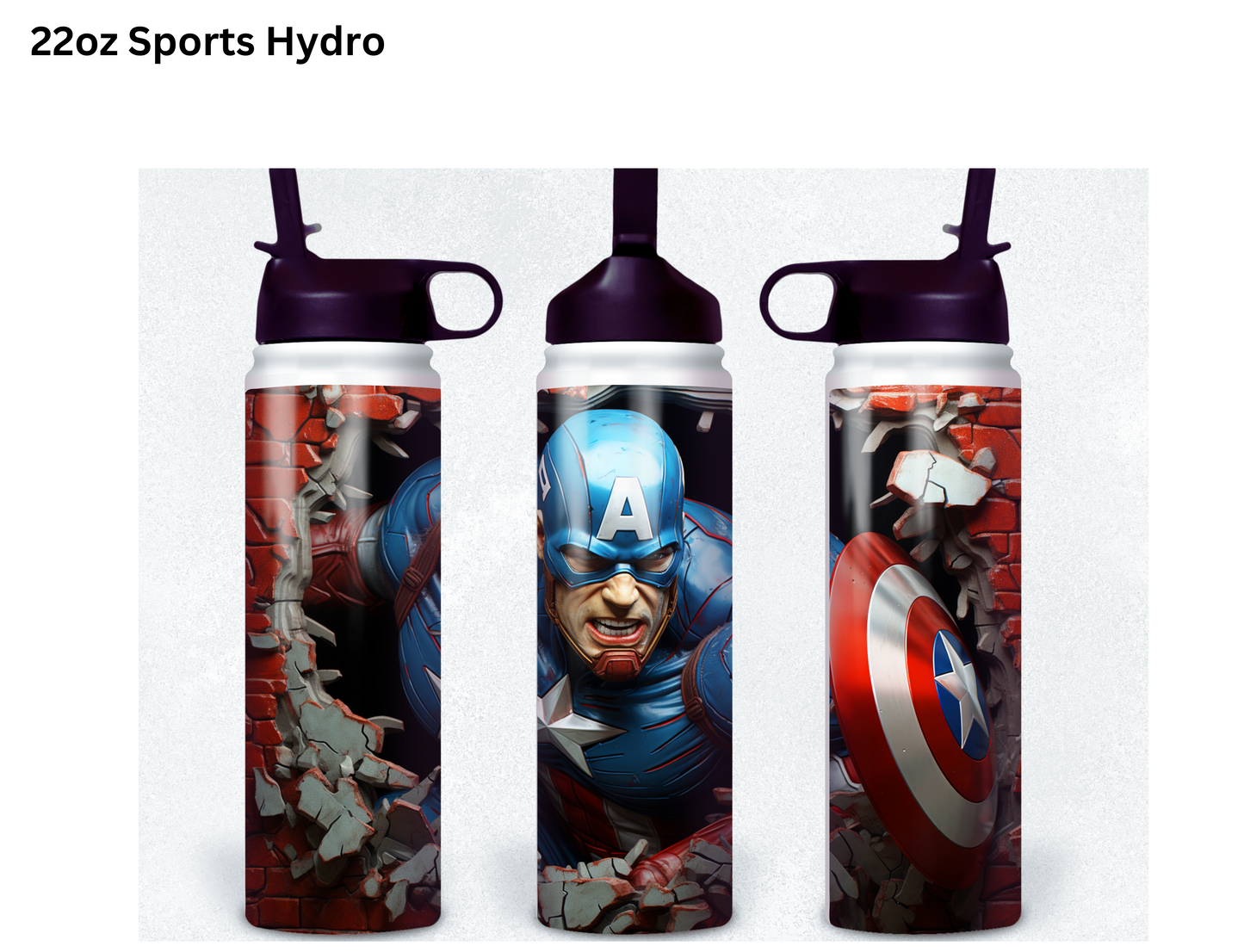 Captain America (Body) Wall Break Tumbler