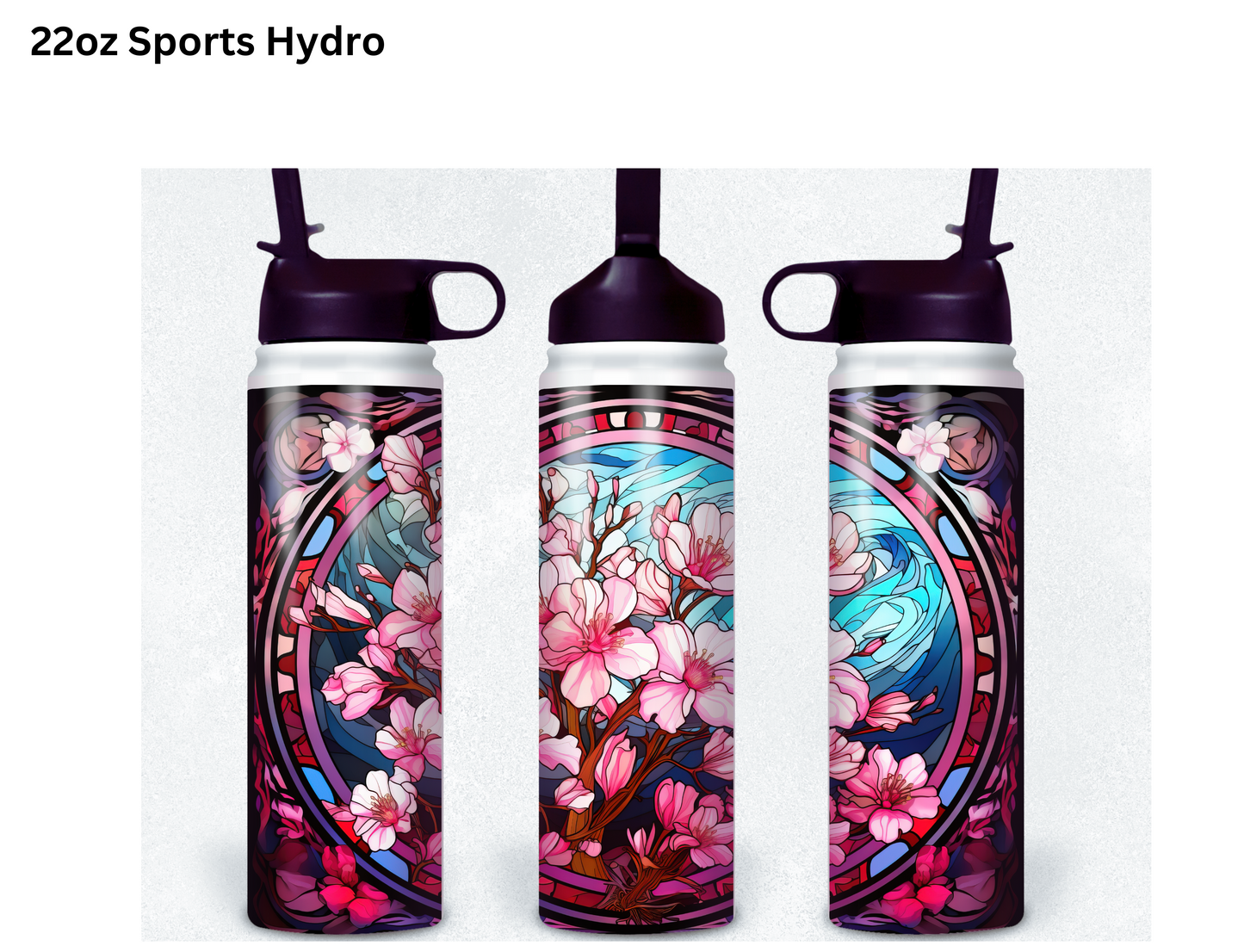 Cherry Blossom Storm Tumbler