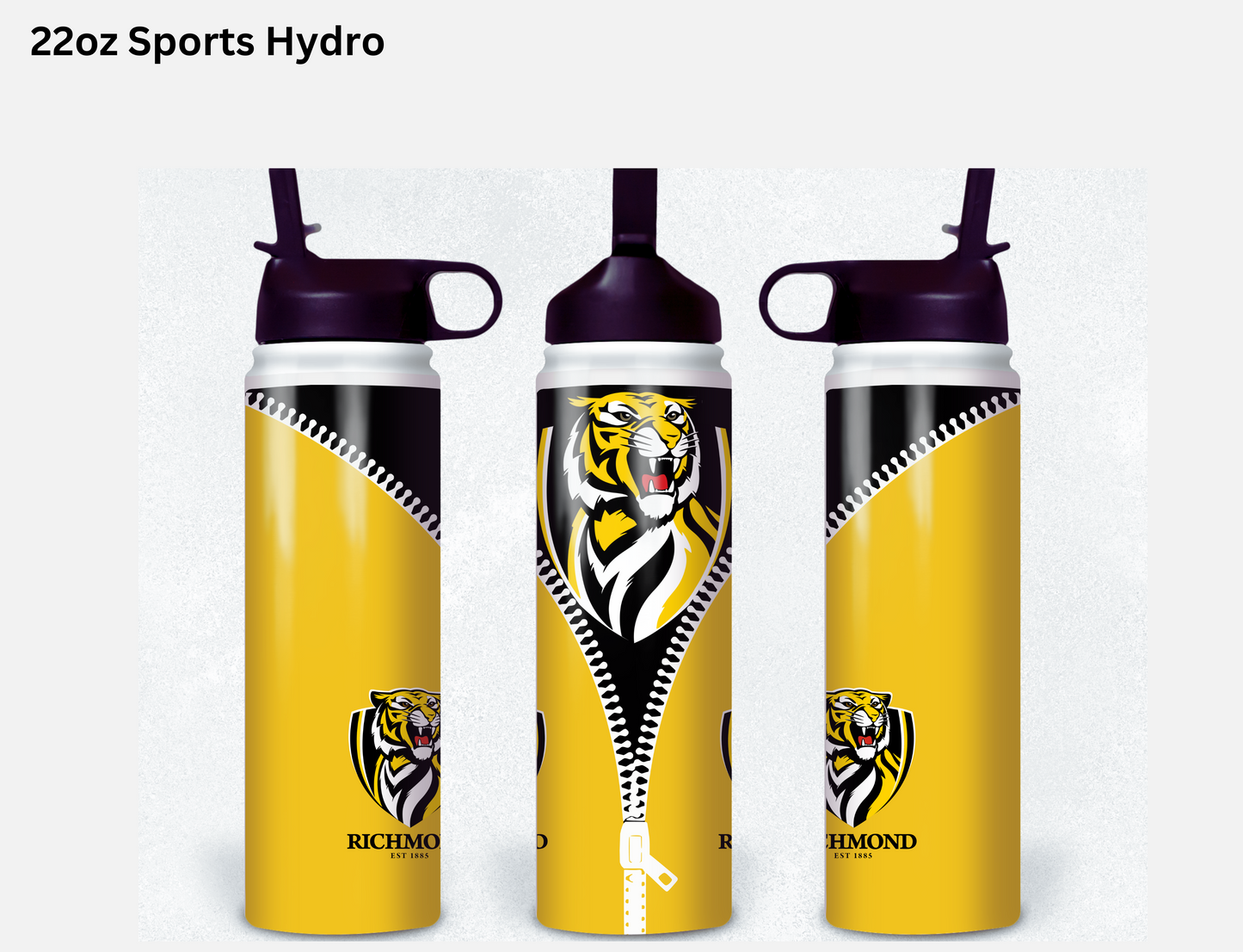 Richmond Tigers AFL Zip Tumbler