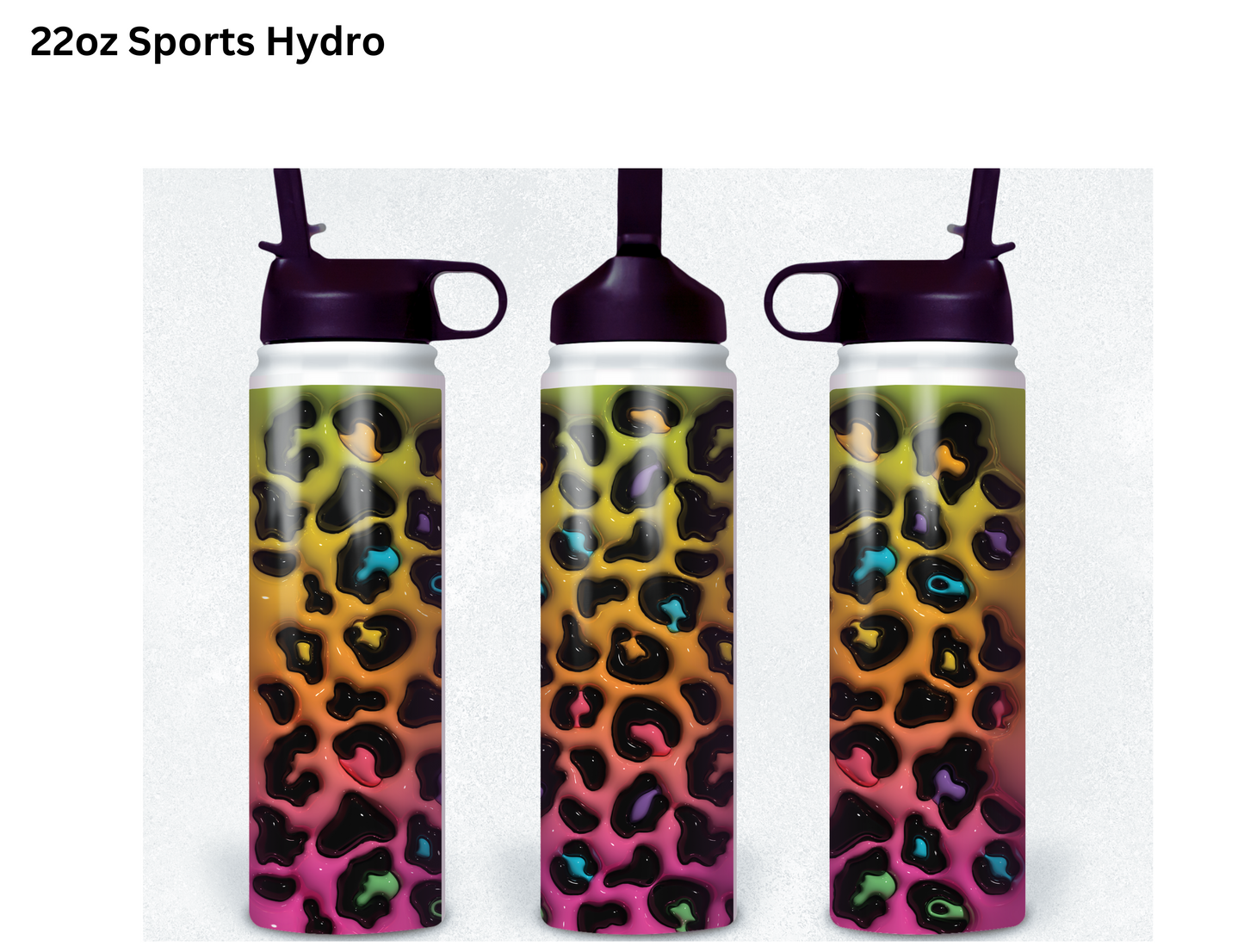 Animal Print - Multi Colored Tumbler