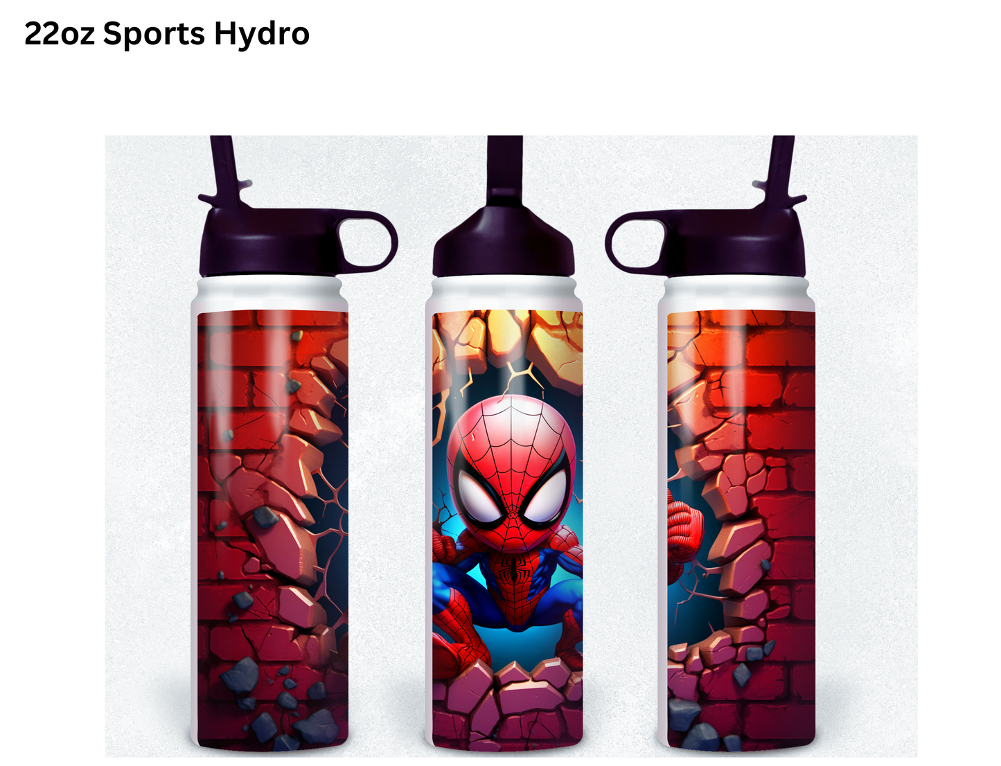 Baby Spiderman Wall Break Tumbler