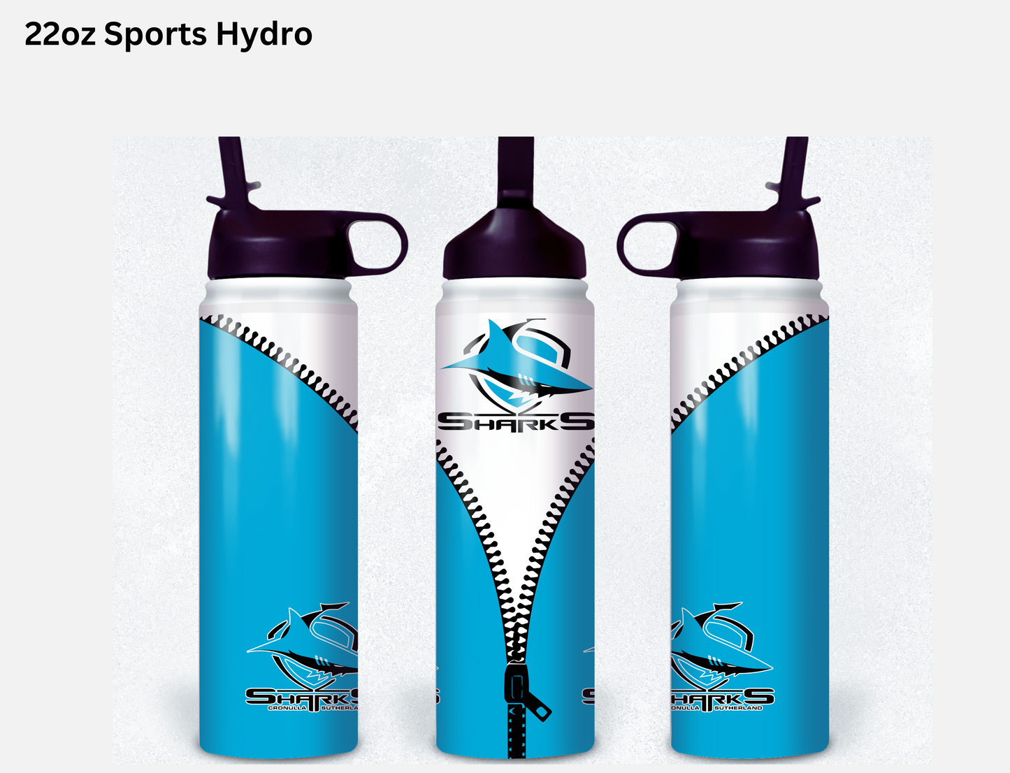 Cronulla Sharks NRL Zip Tumbler