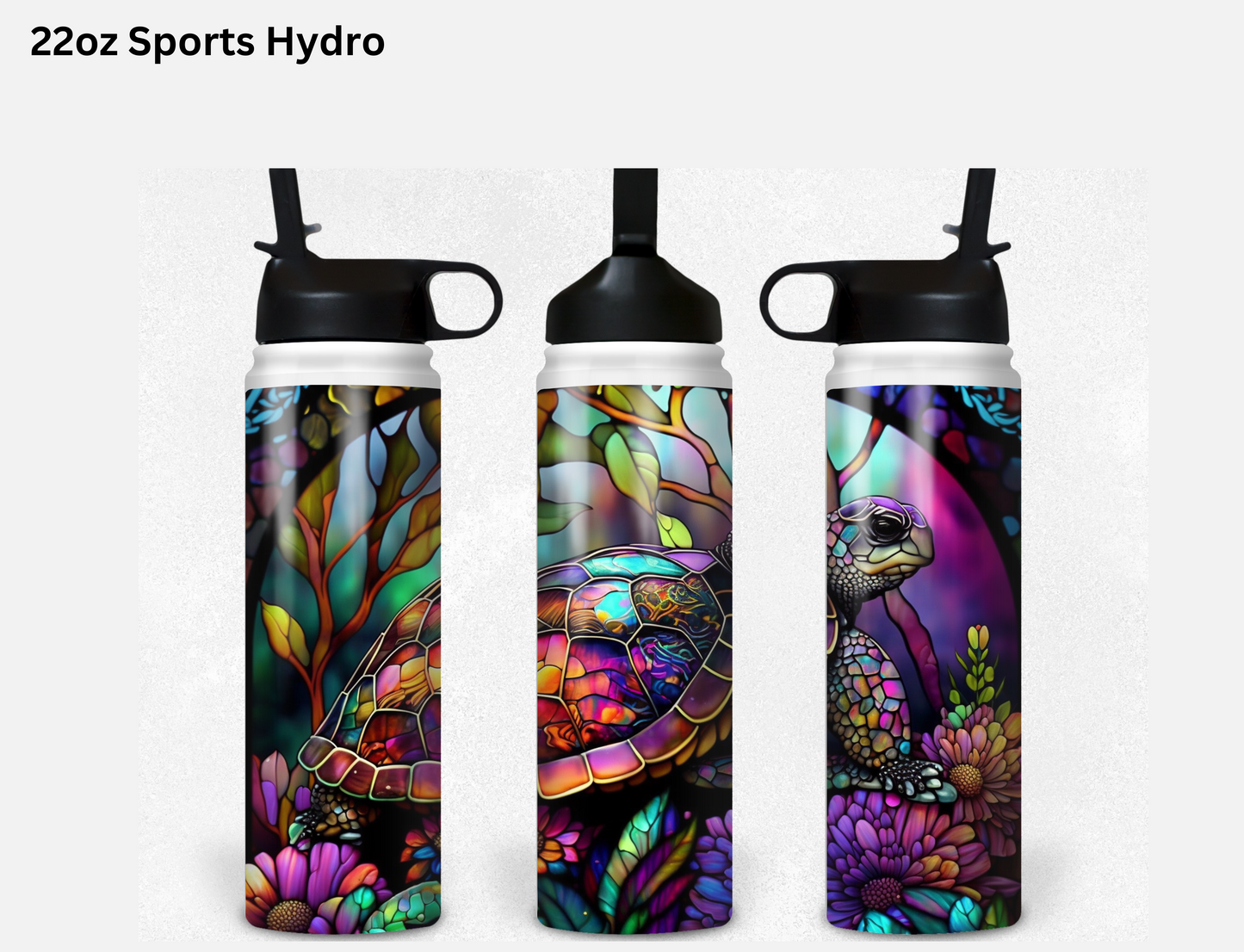 Colorful Turtle Tumbler