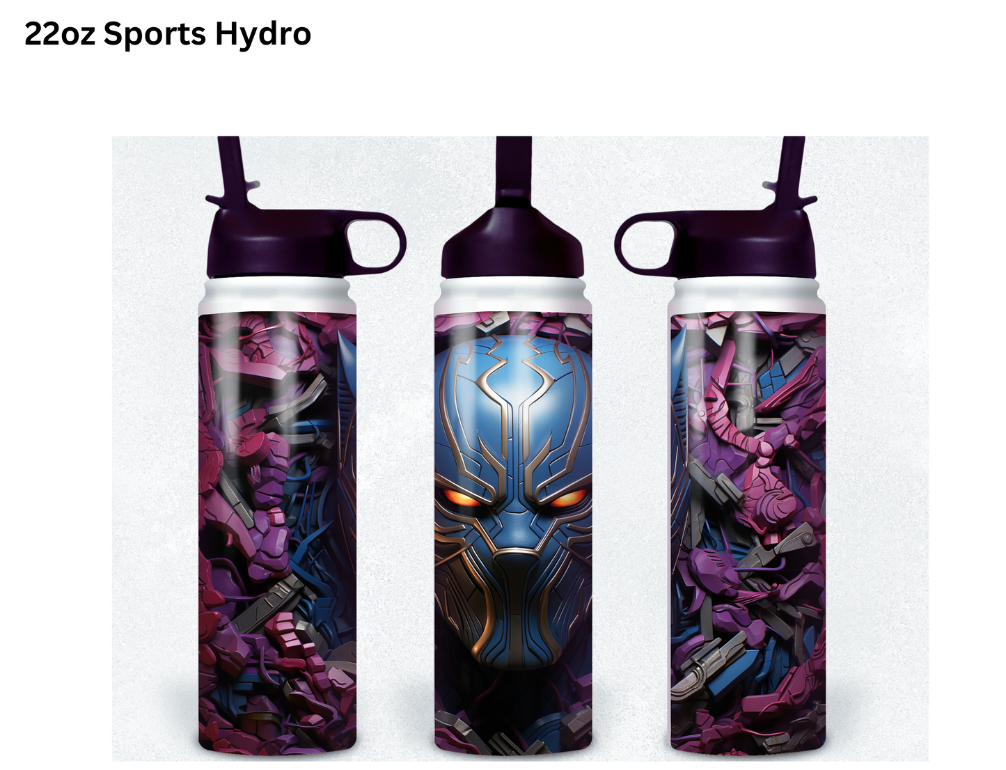 Black Panther Wall Break Tumbler