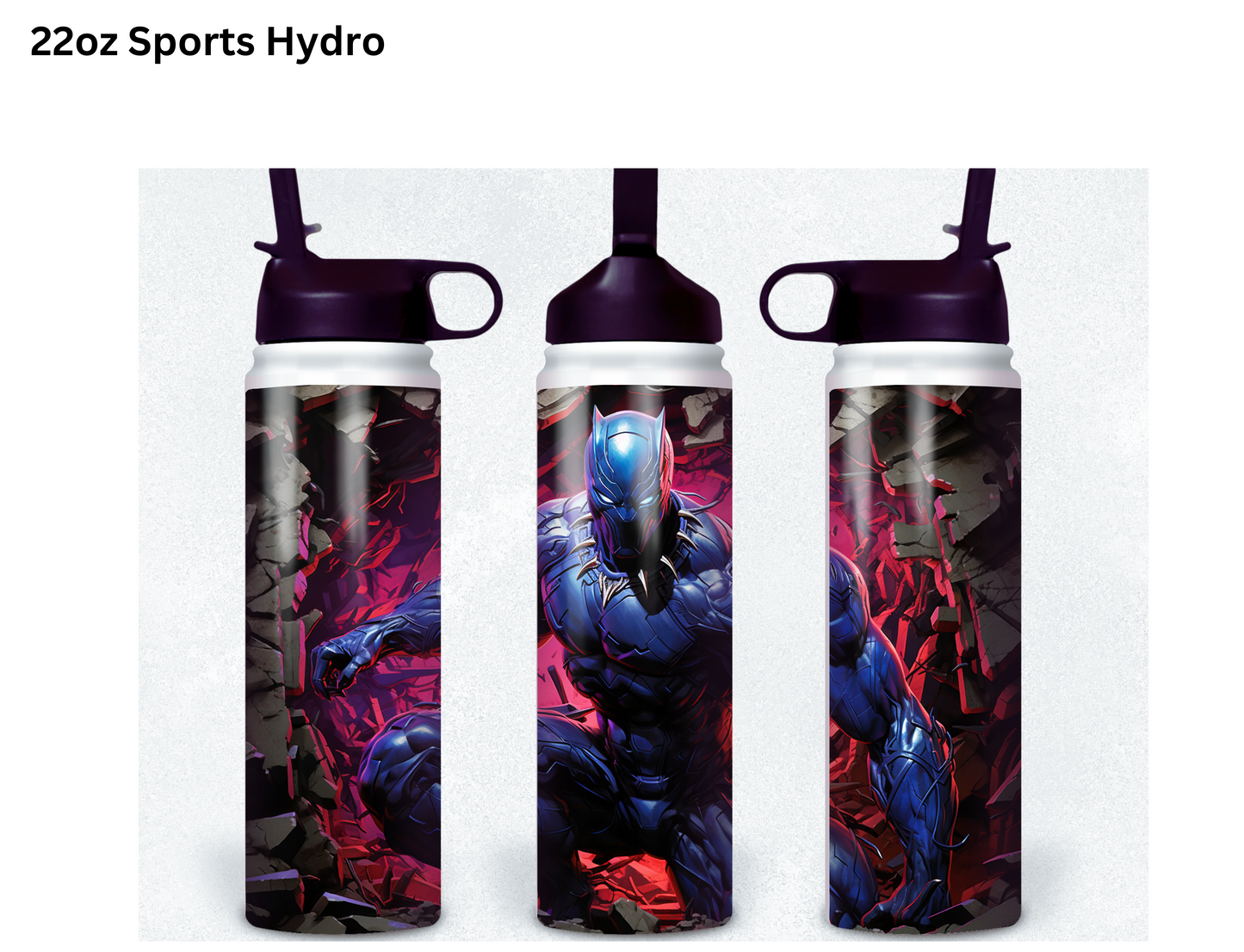 Black Panther (Body) Wall Break Tumbler