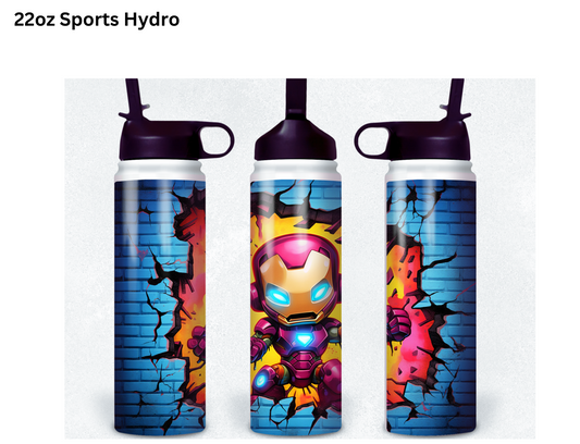 Baby Iron Man Wall Break Tumbler