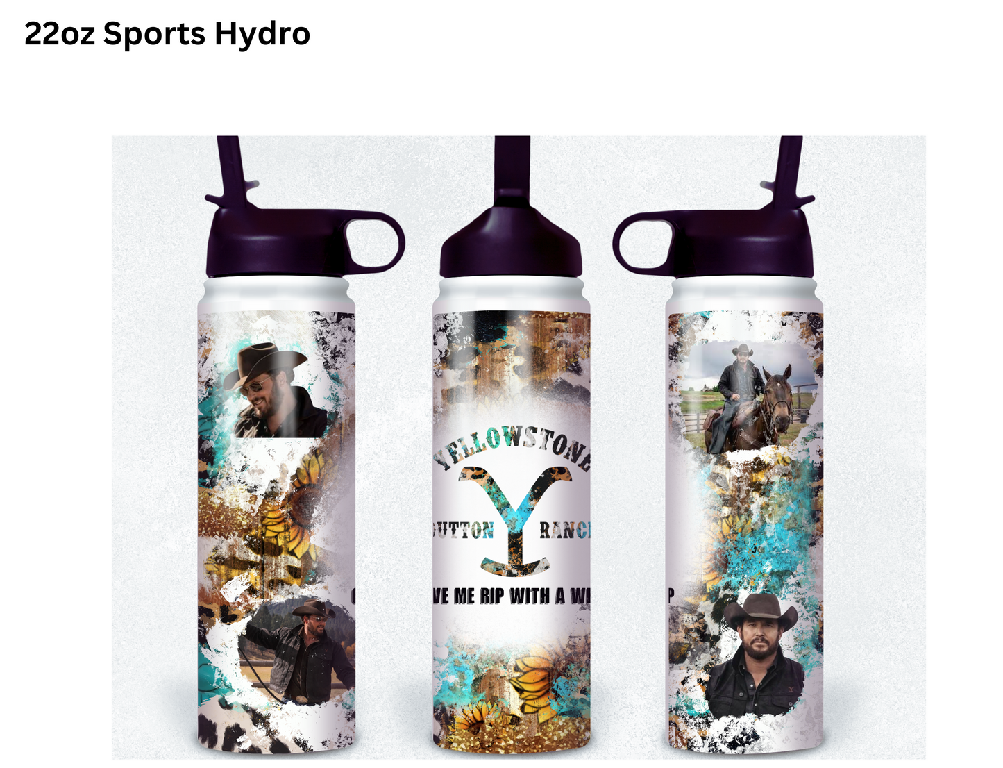 Yellowstone Give Me Rip with a Whip Tumbler