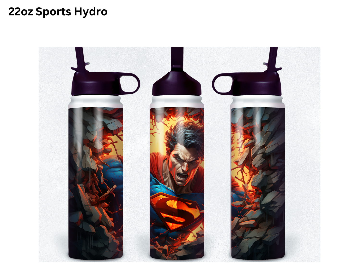 Superman Wall Break Tumbler