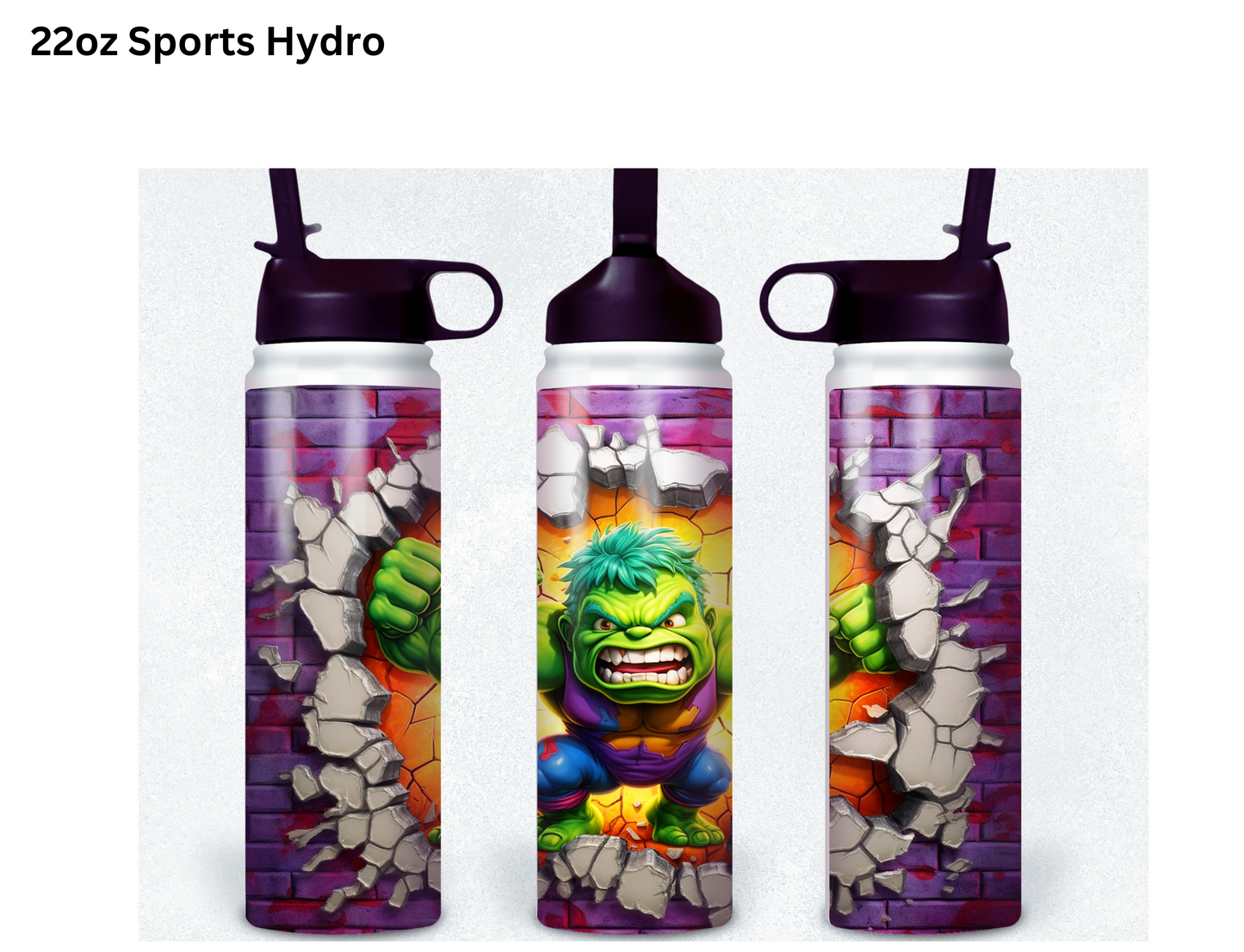 Baby Hulk Wall Break Tumbler