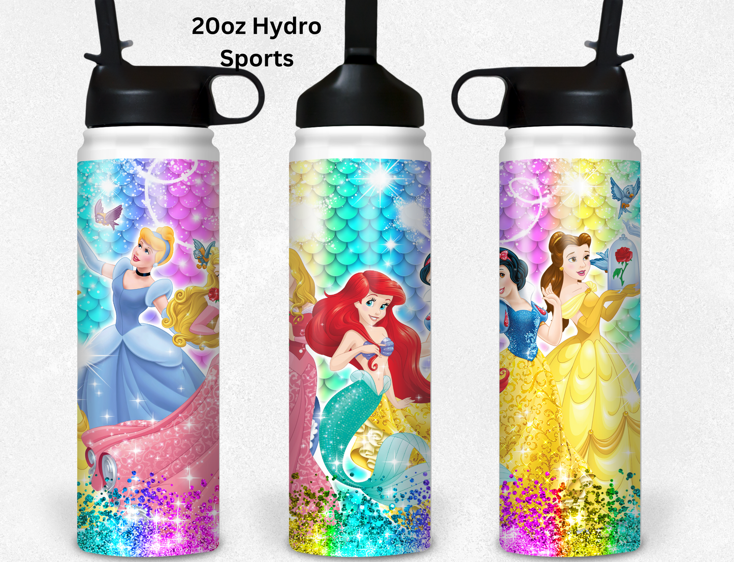 Rainbow Princess (3) Tumbler