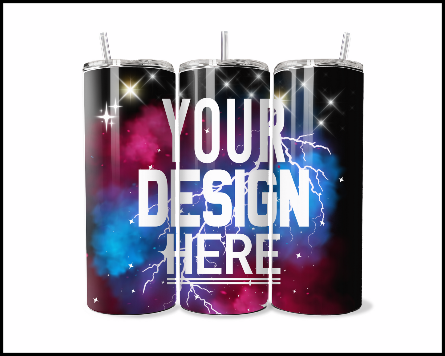 BUILD A CUP - 20oz Stainless Steel Sublimated Tumbler