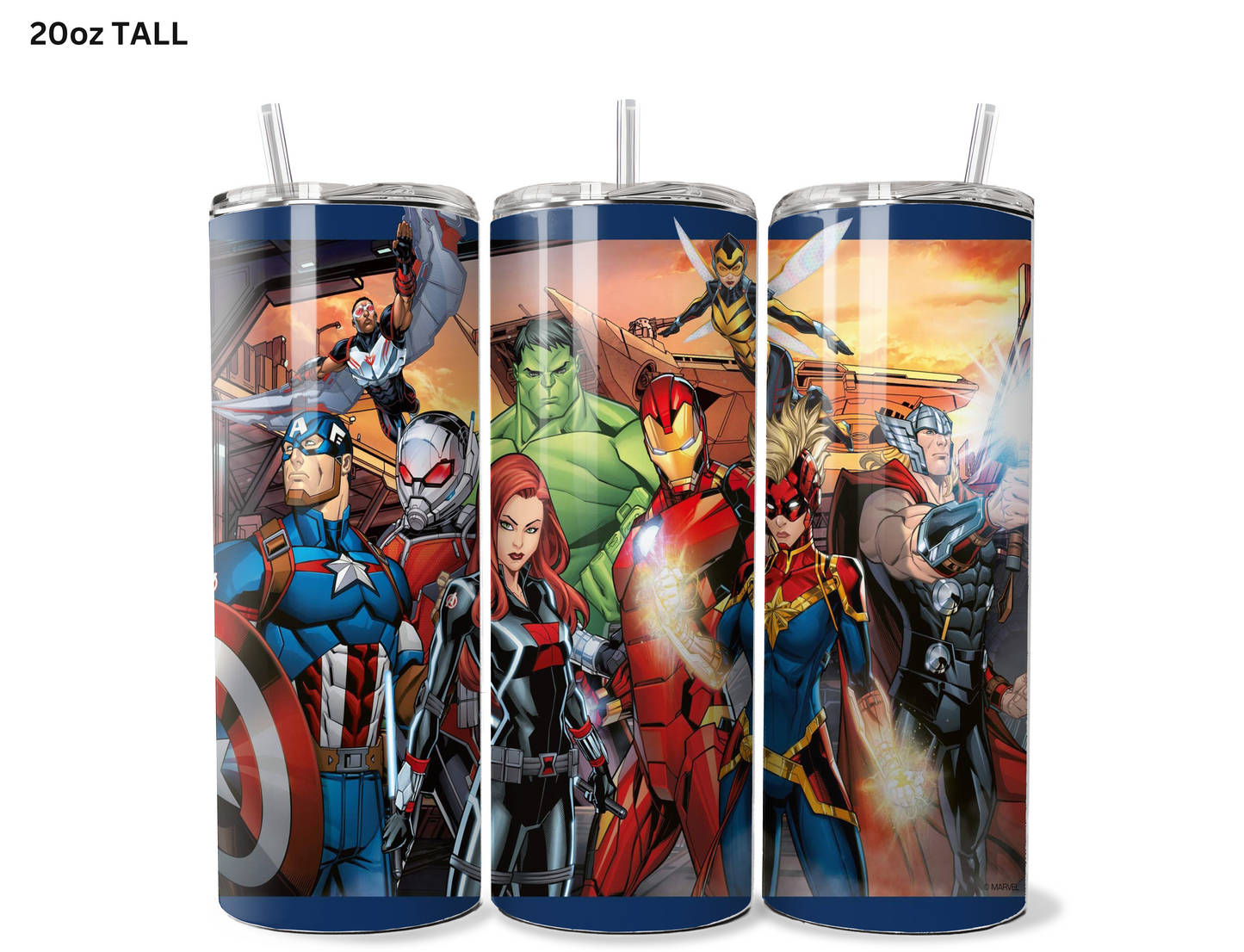 Comic Marvel Tumbler