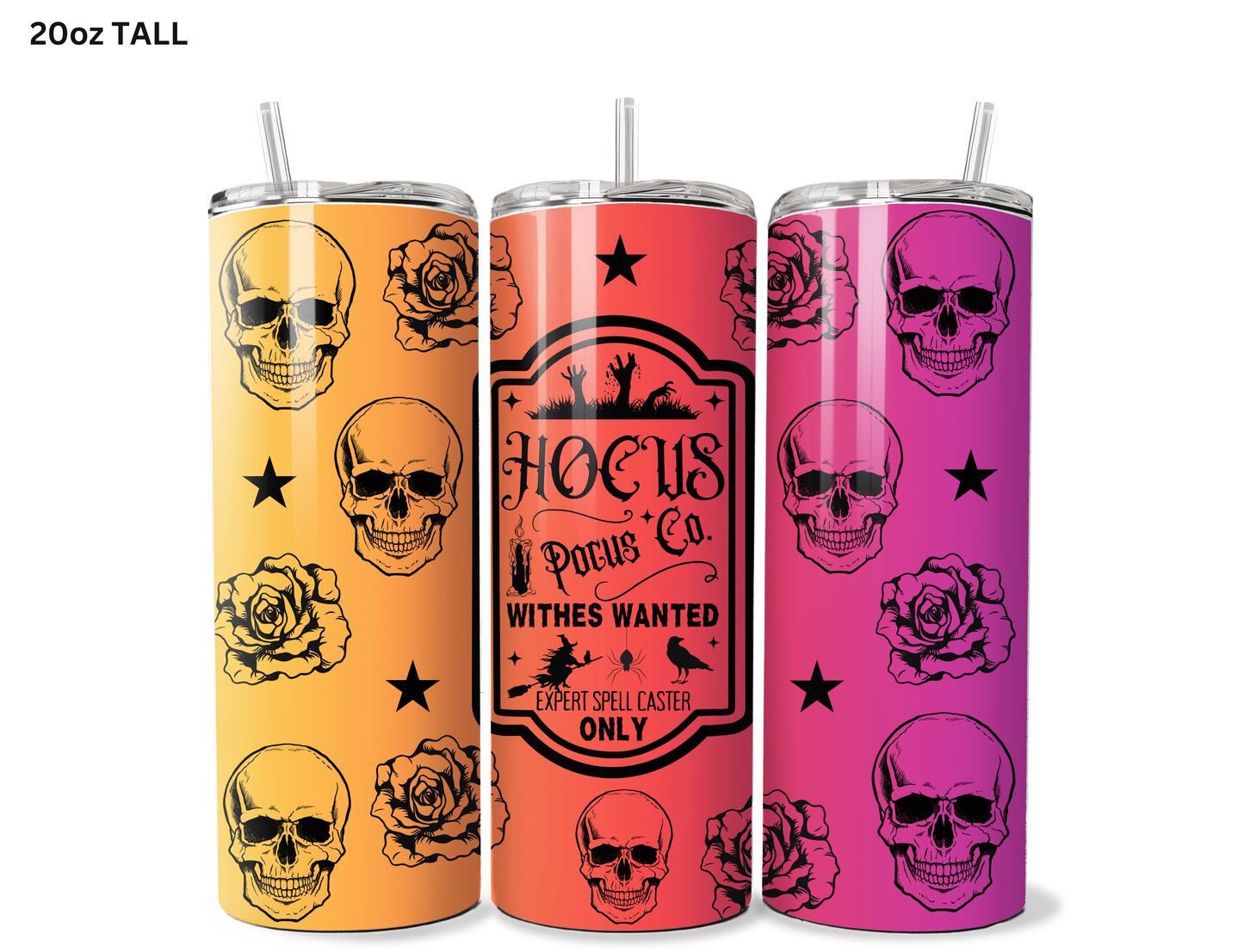 Hocus Pocus Witches Wanted Tumbler