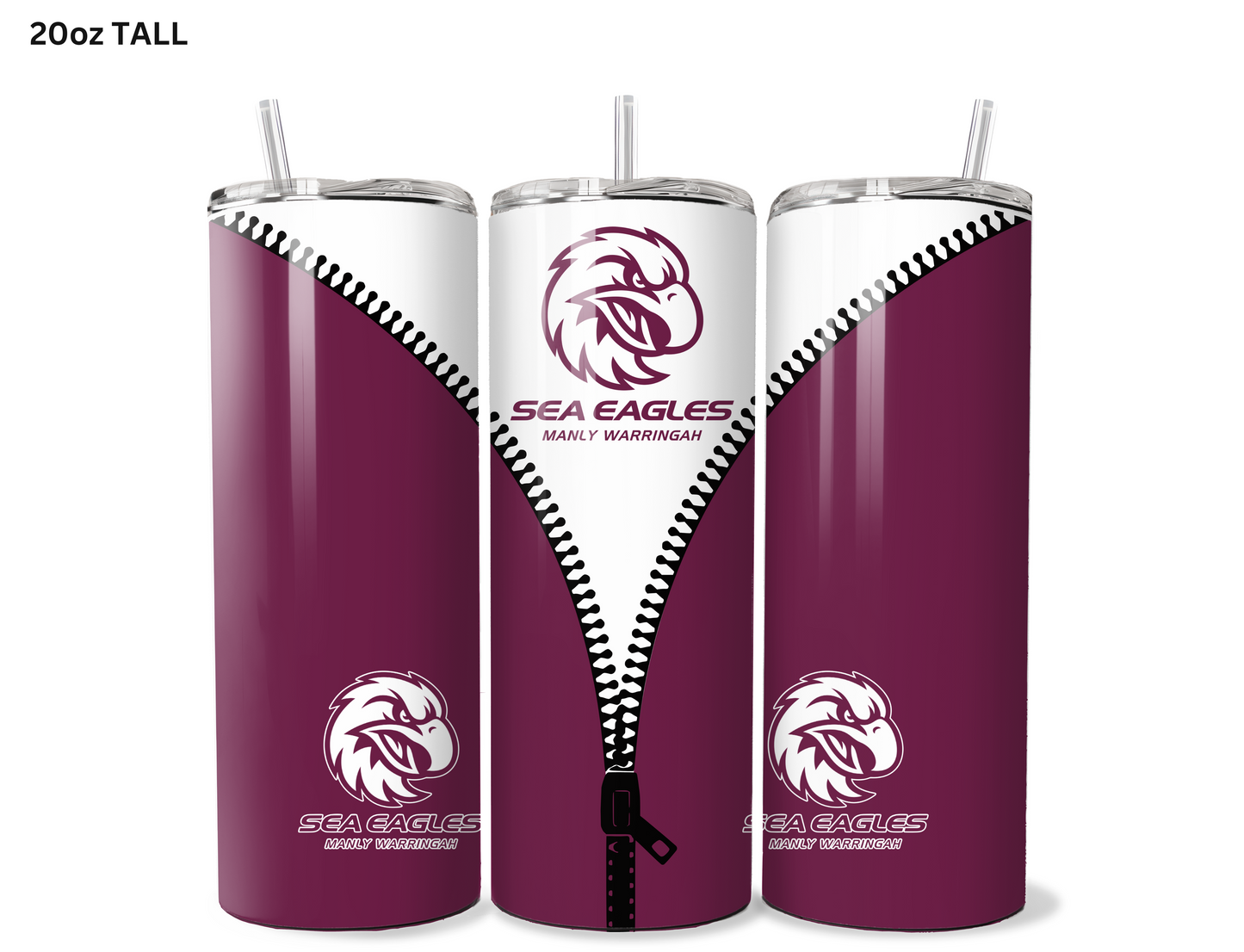 Manly Sea Eagles NRL Zip Tumbler