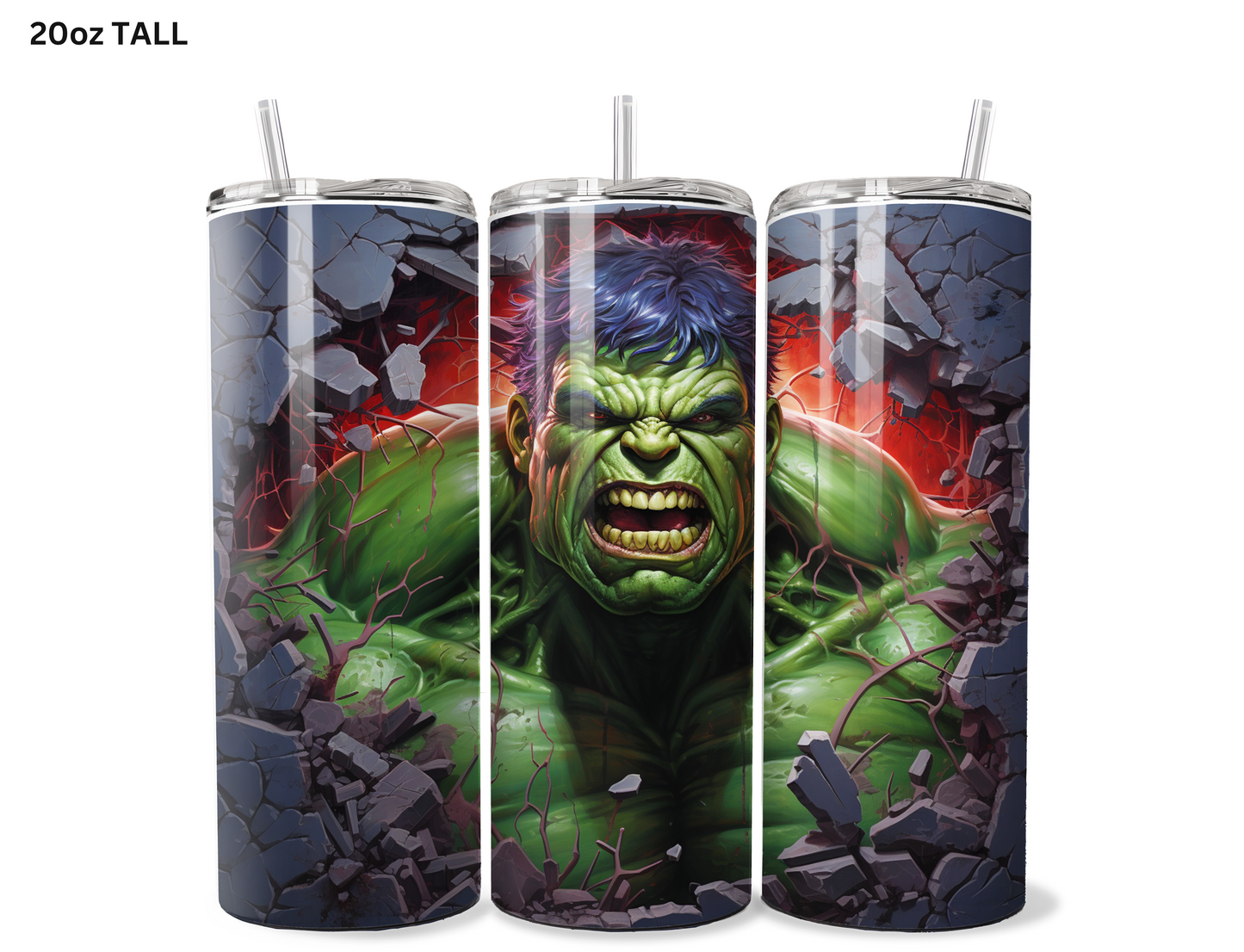 Hulk (Face) Wall Break Tumbler