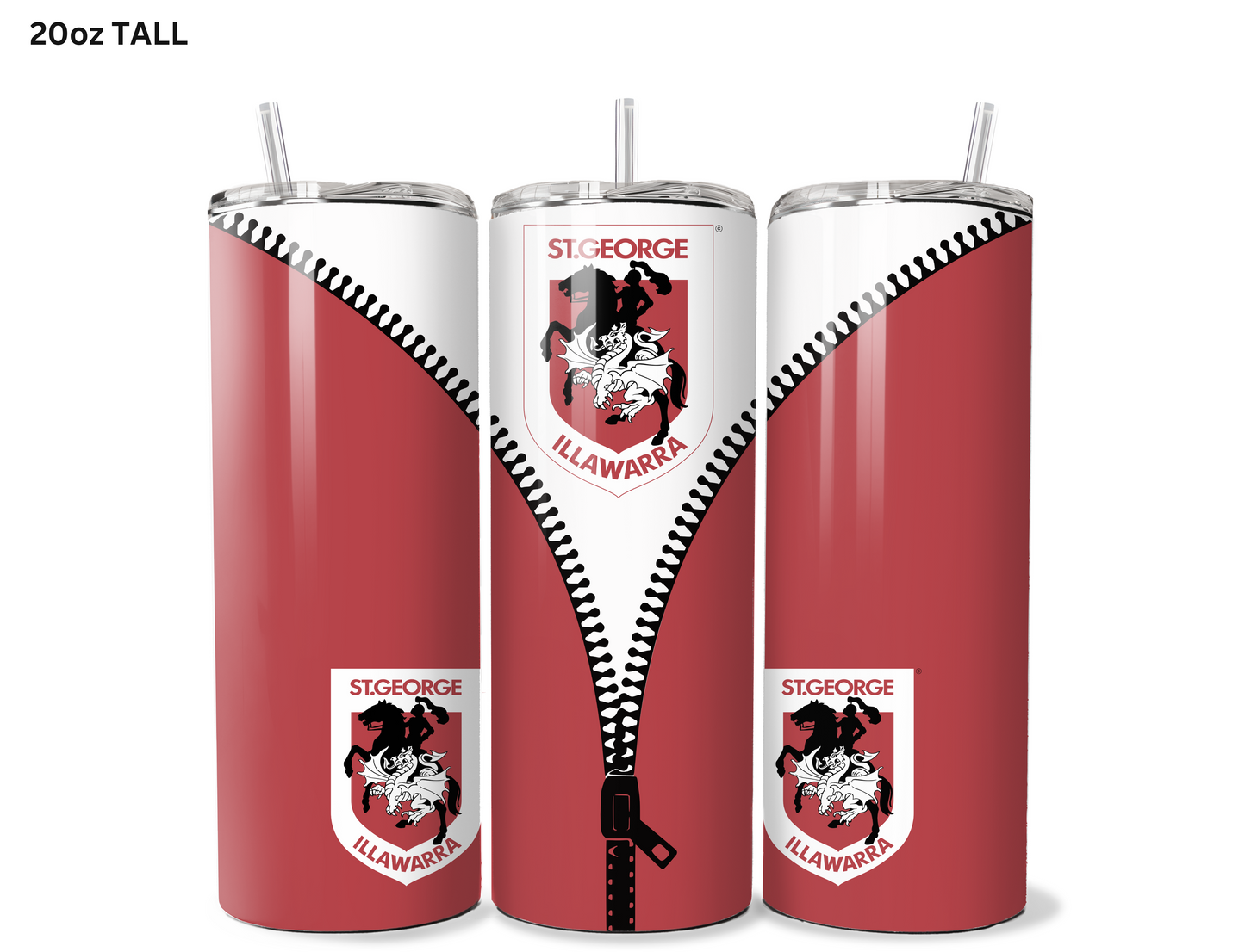 St George Dragons NRL Zip Tumbler