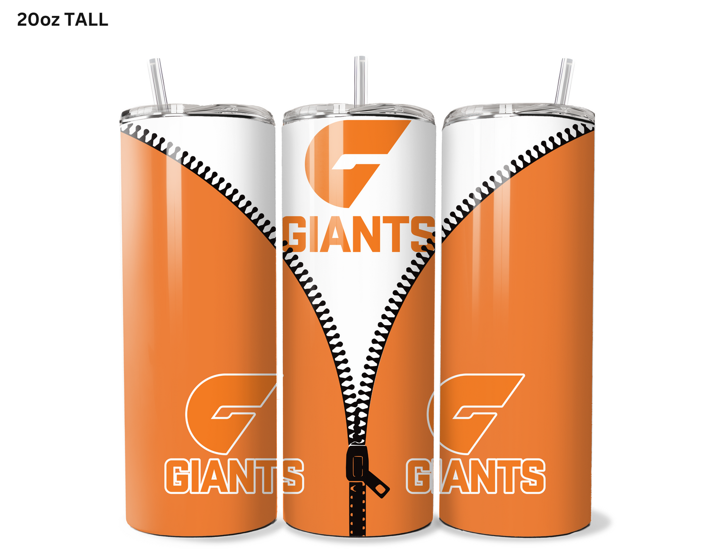 GWS Giants AFL Zip Tumbler