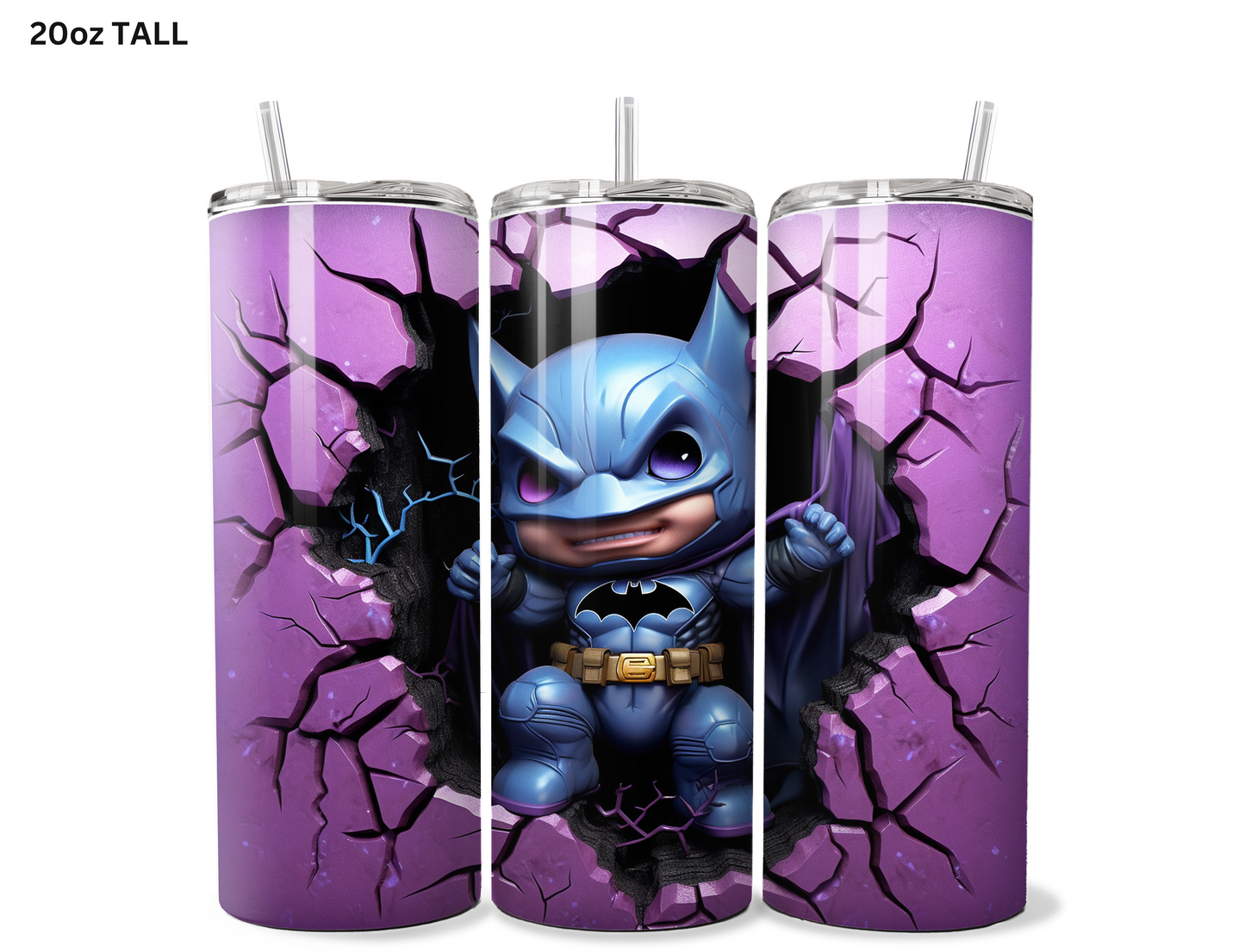 Baby Batman Wall Break Tumbler