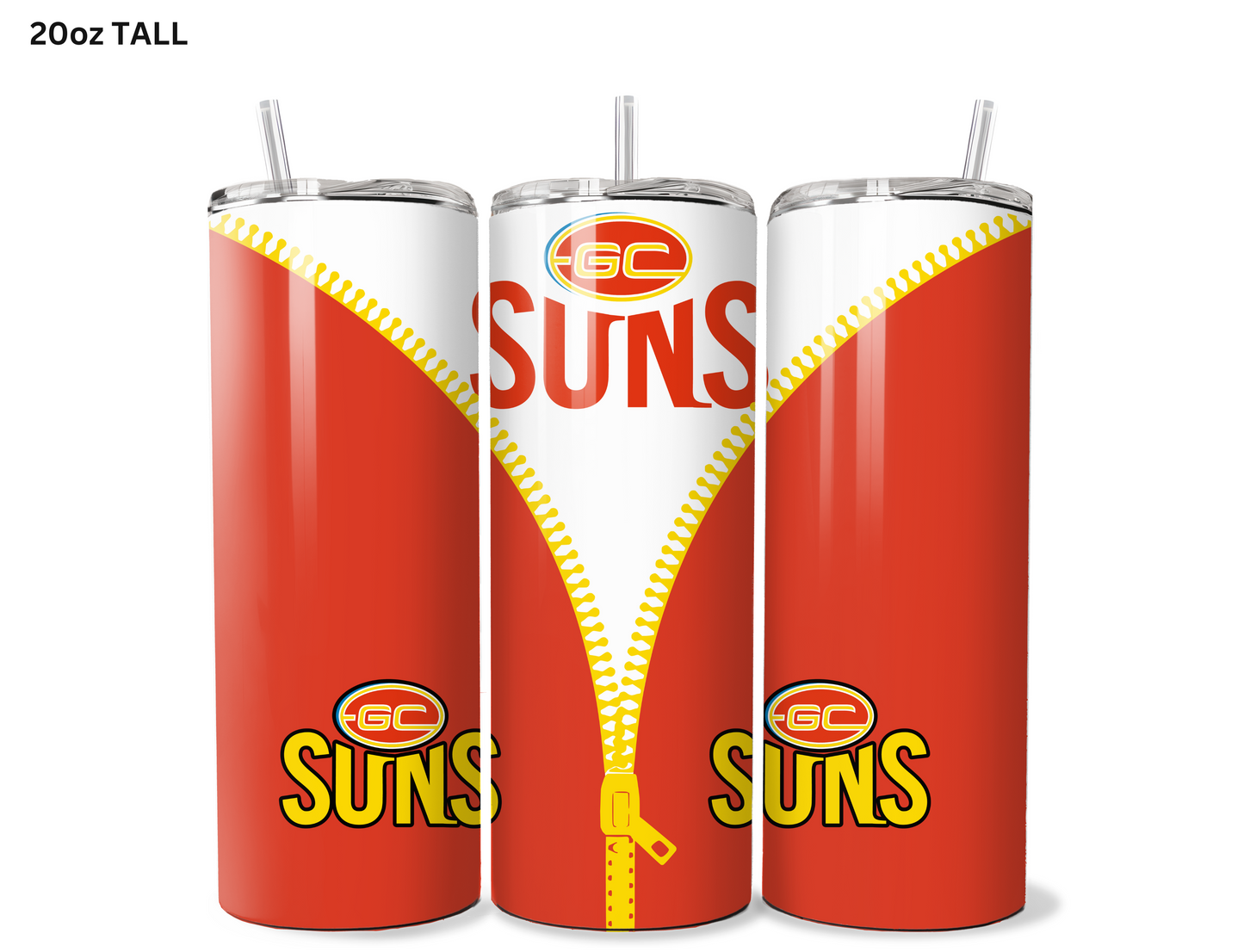 Gold Coast Suns  AFL Zip Tumbler