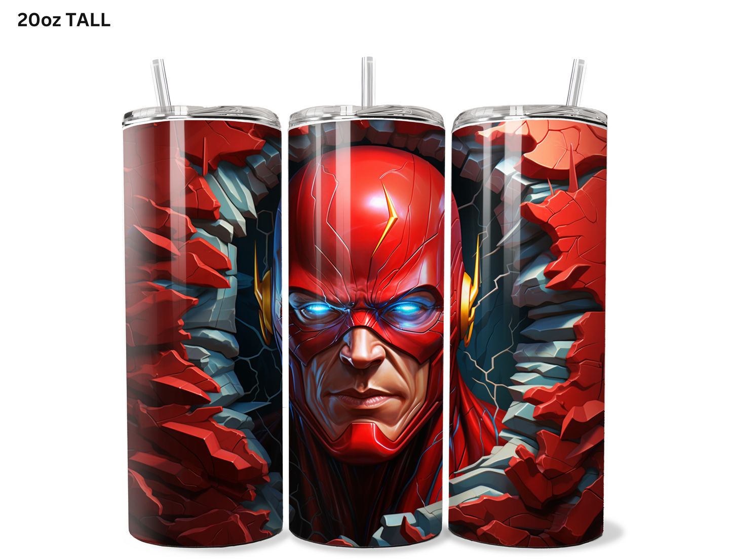 Flash (Face) Wall Break Tumbler