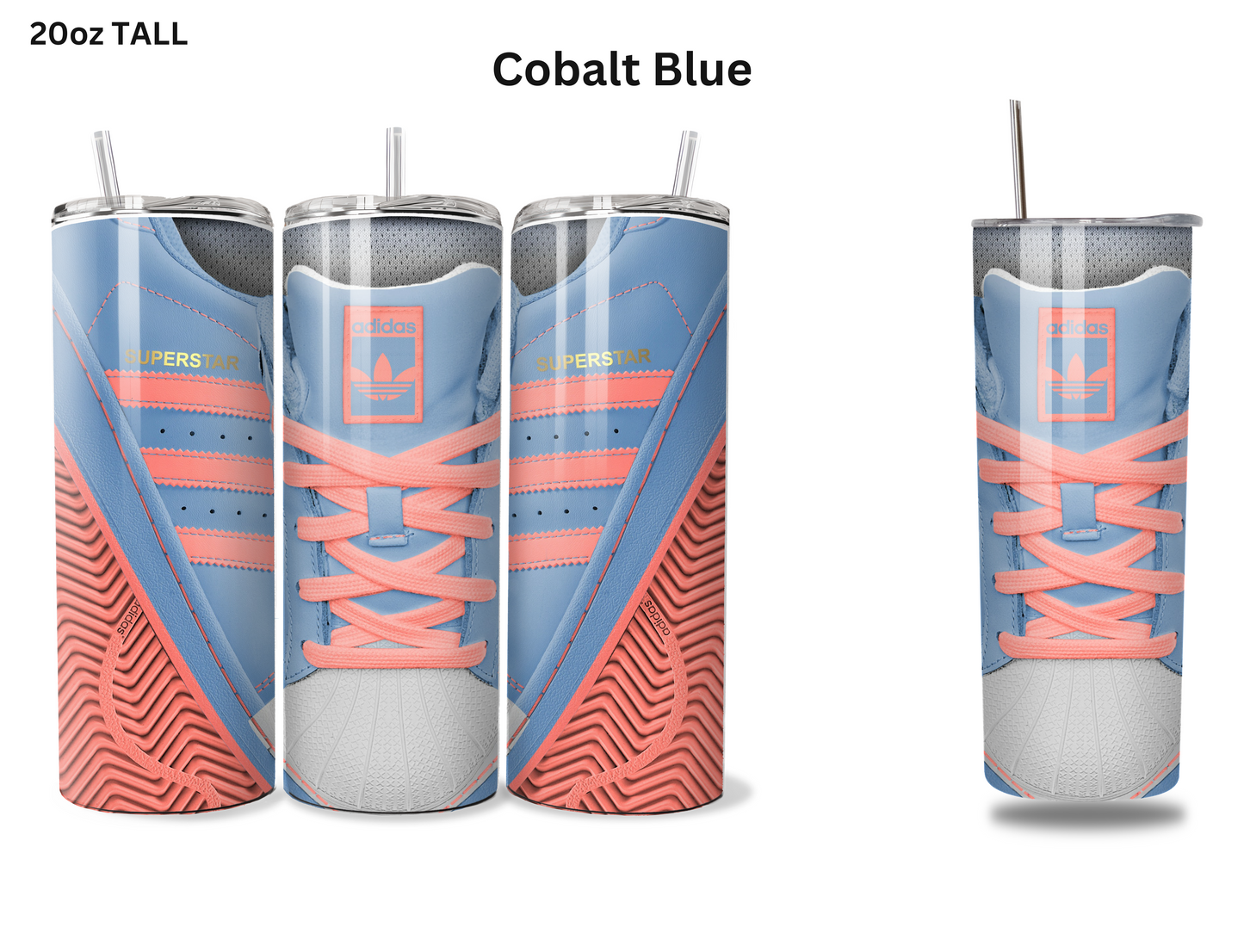 Adidas Superstars (Shoe Inspired Tumbler)