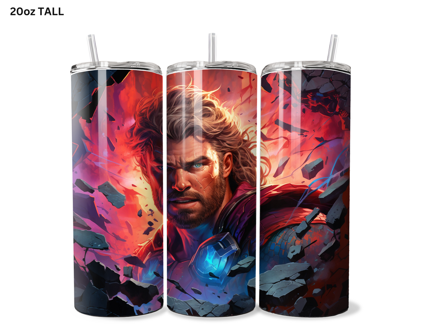 Thor (Face) Wall Break Tumbler