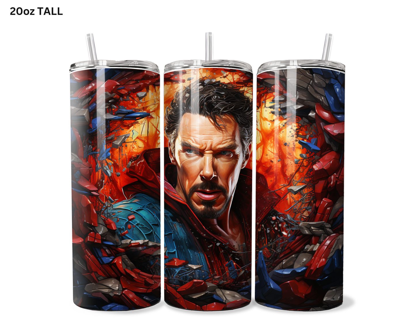 Doctor Strange Wall Break Tumbler