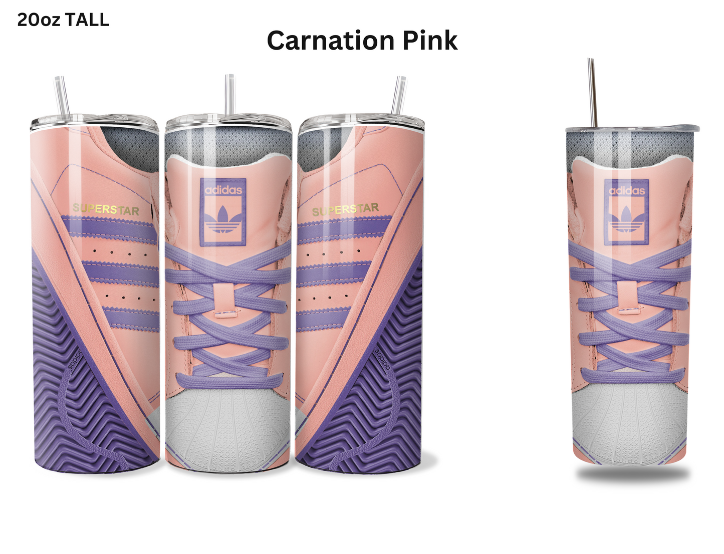 Adidas Superstars (Shoe Inspired Tumbler)