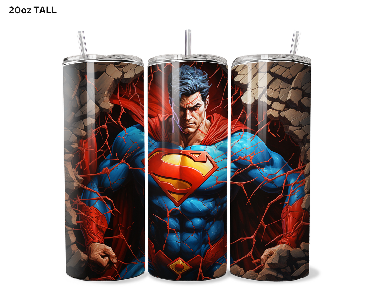 Superman (Body) Wall Break Tumbler