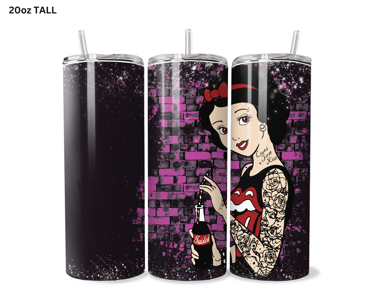 Punk Snow White Tumbler