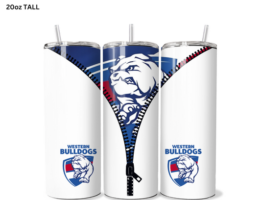 Western Bulldogs AFL Zip Tumbler