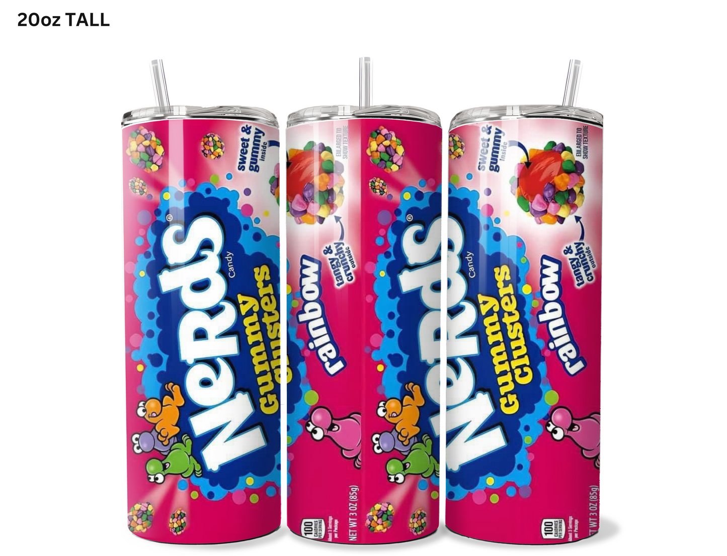 Nerds Rainbow Tumbler