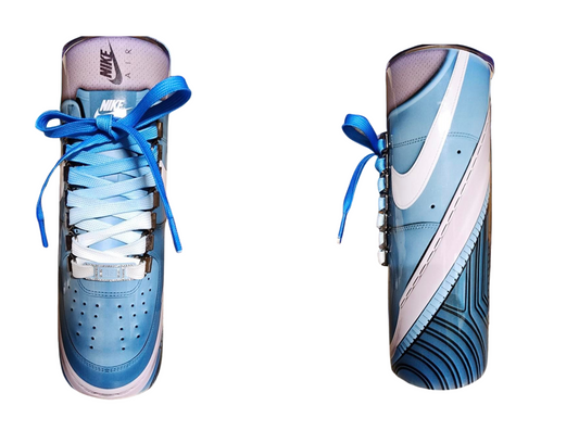 Real Laces Nike Kicks (Shoe Inspired Tumbler)