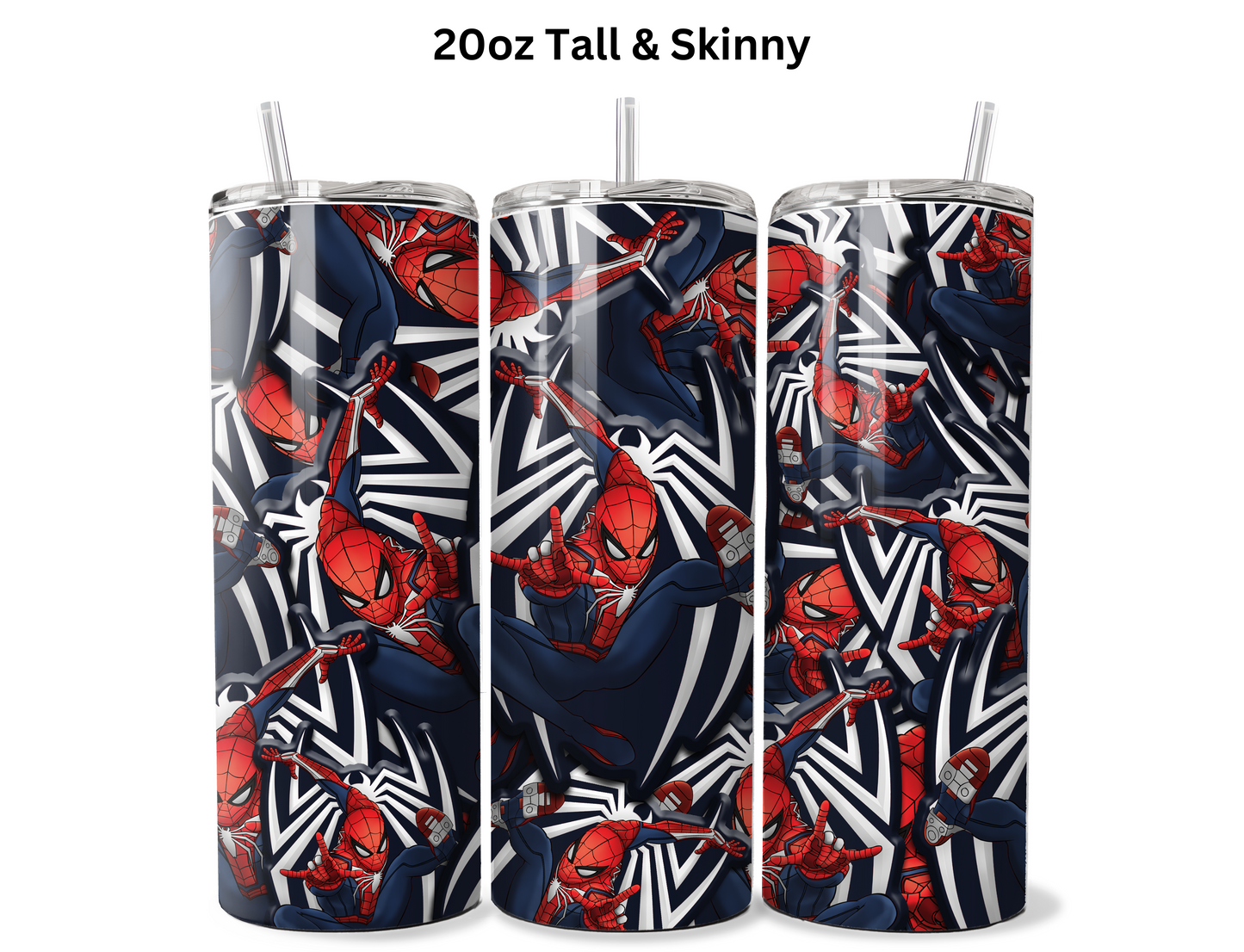 Spiderman Wrap Tumbler