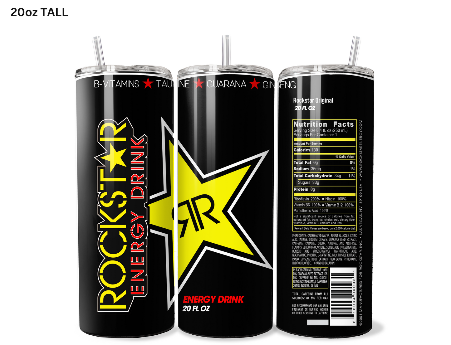 Rock Star Energy Tumbler