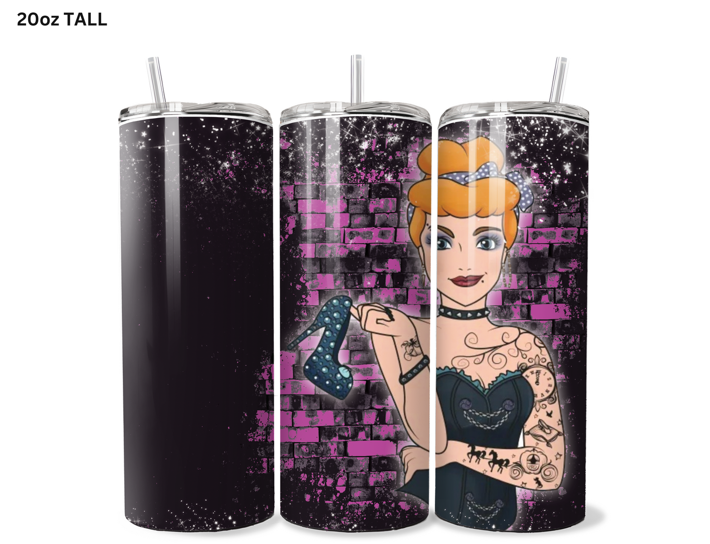 Punk Cinderella Tumbler