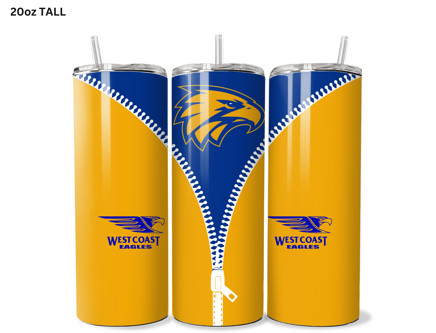 West Coast Eagle AFL Zip Tumbler