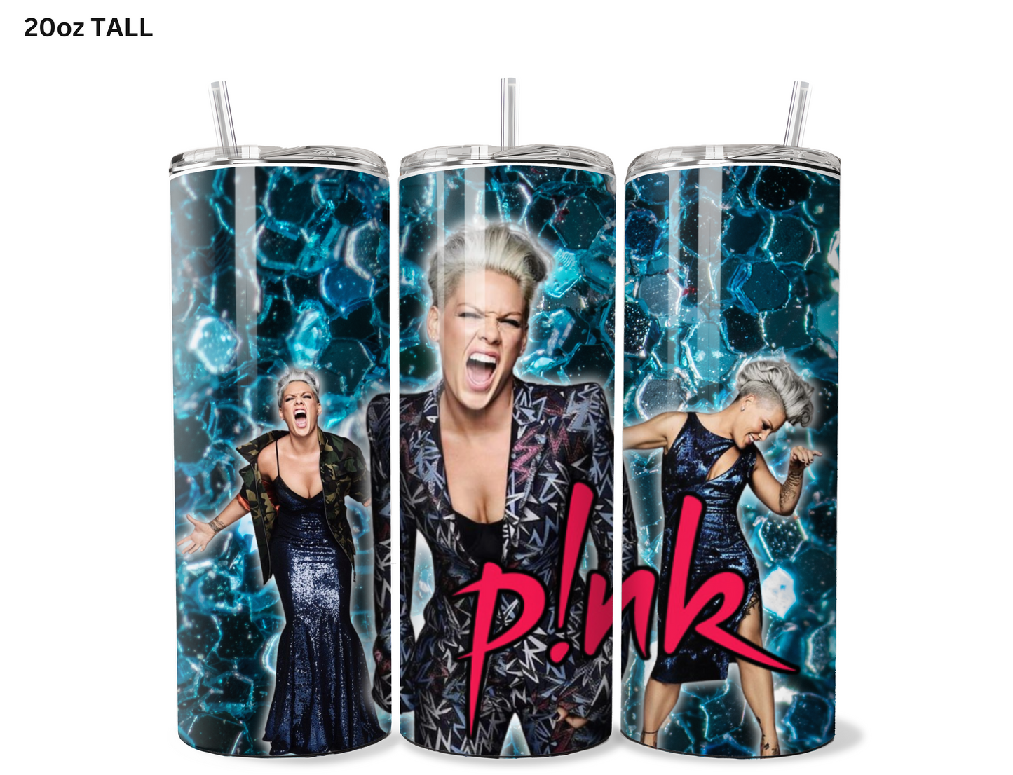 P!nk (Blue) Tumbler