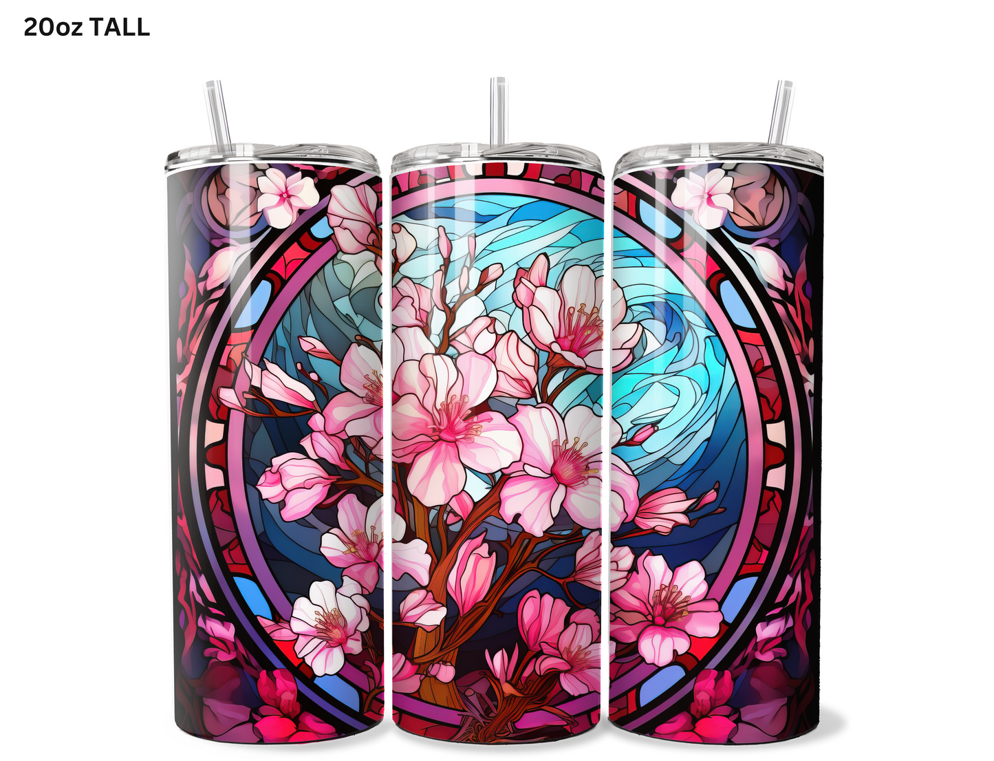 Cherry Blossom Storm Tumbler