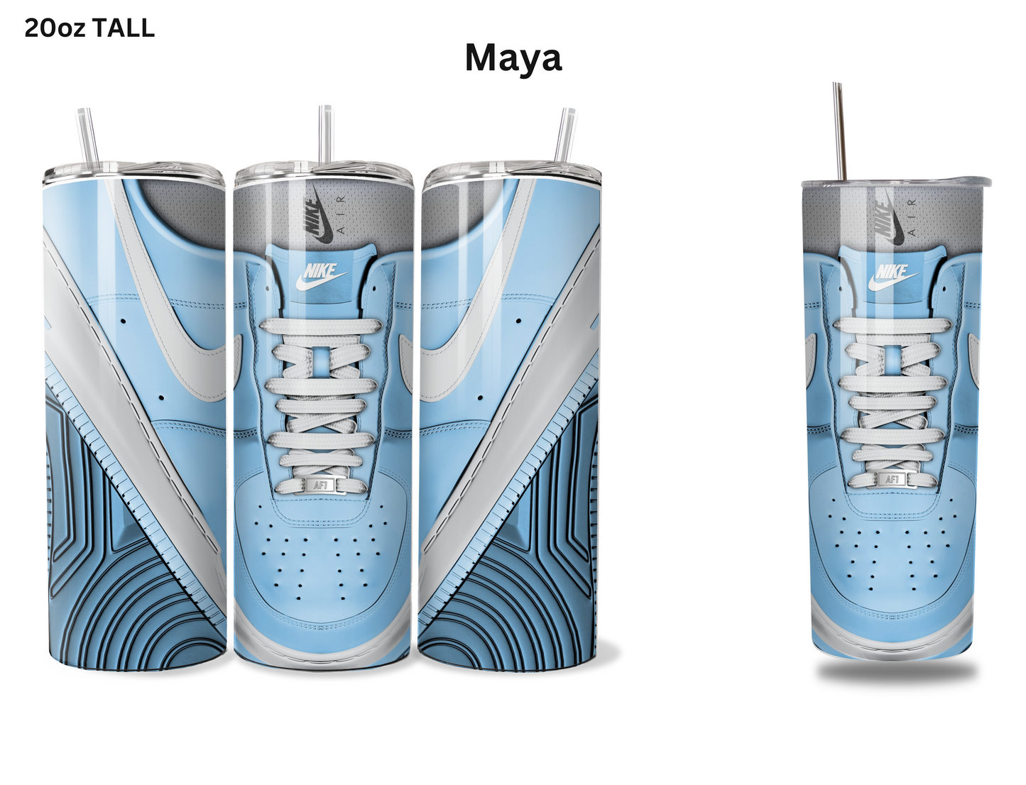 Nike Air One Tone (Shoe Inspired Tumbler)