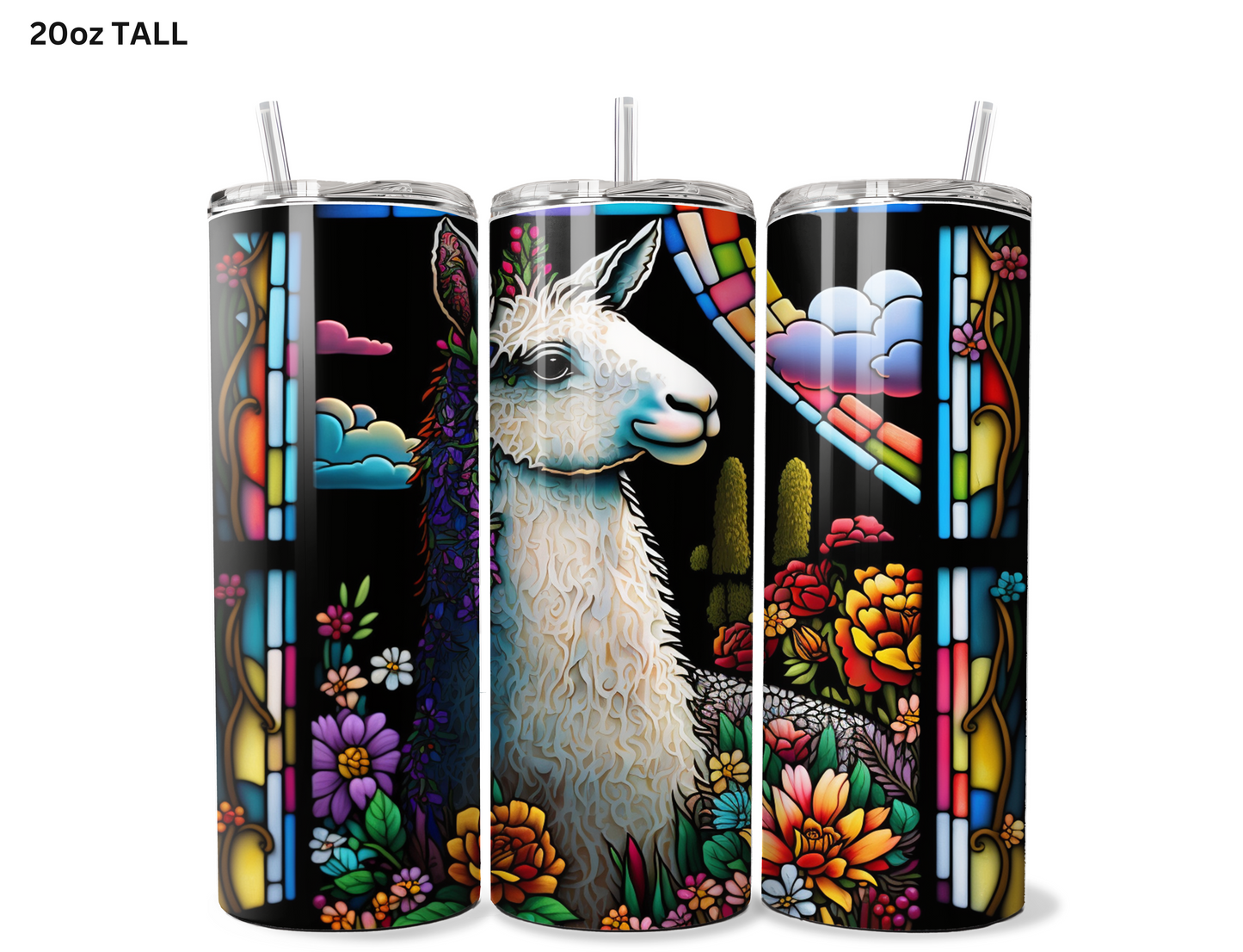 Pretty Llama Tumbler