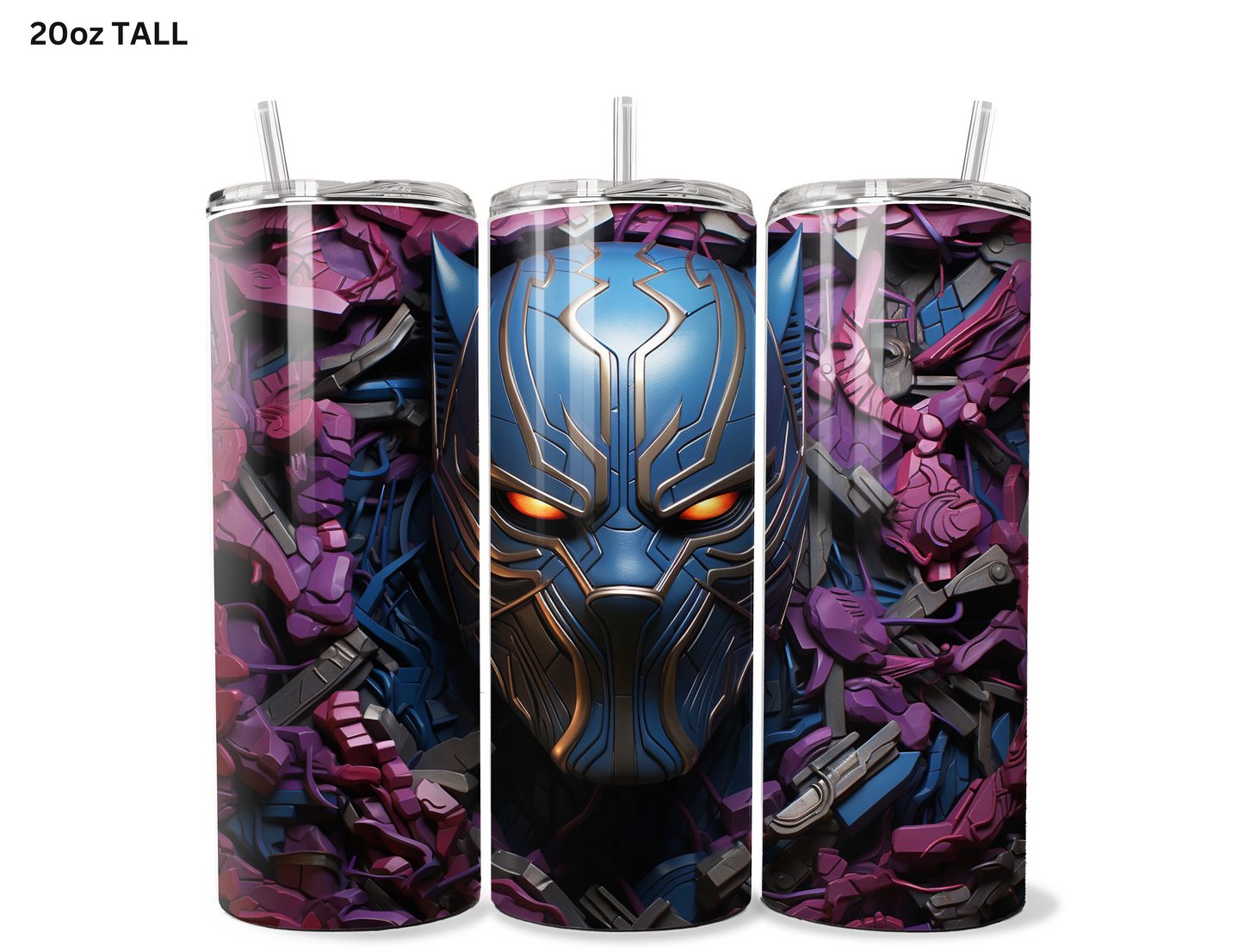 Black Panther Wall Break Tumbler