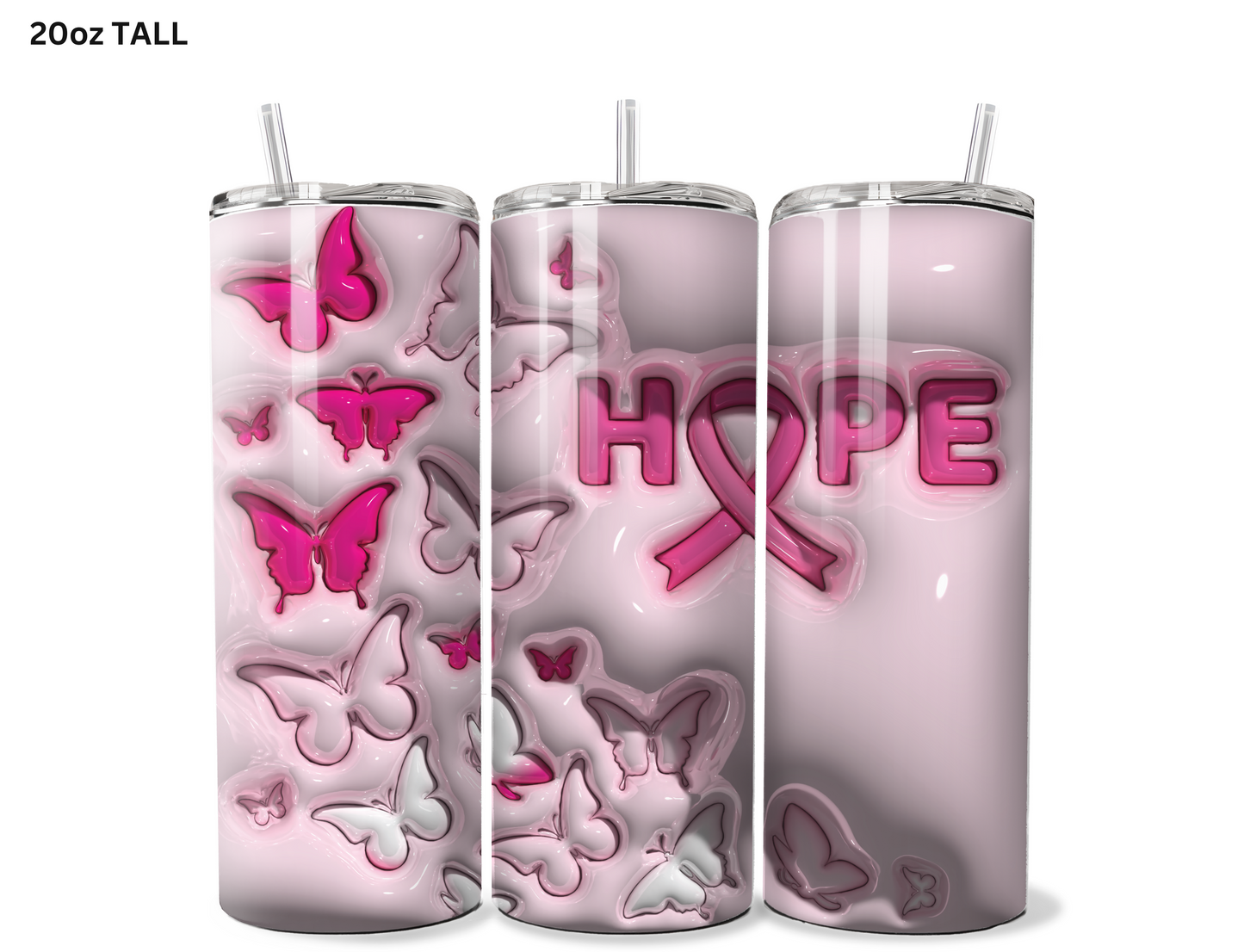 Puff Cancer Awareness Tumbler