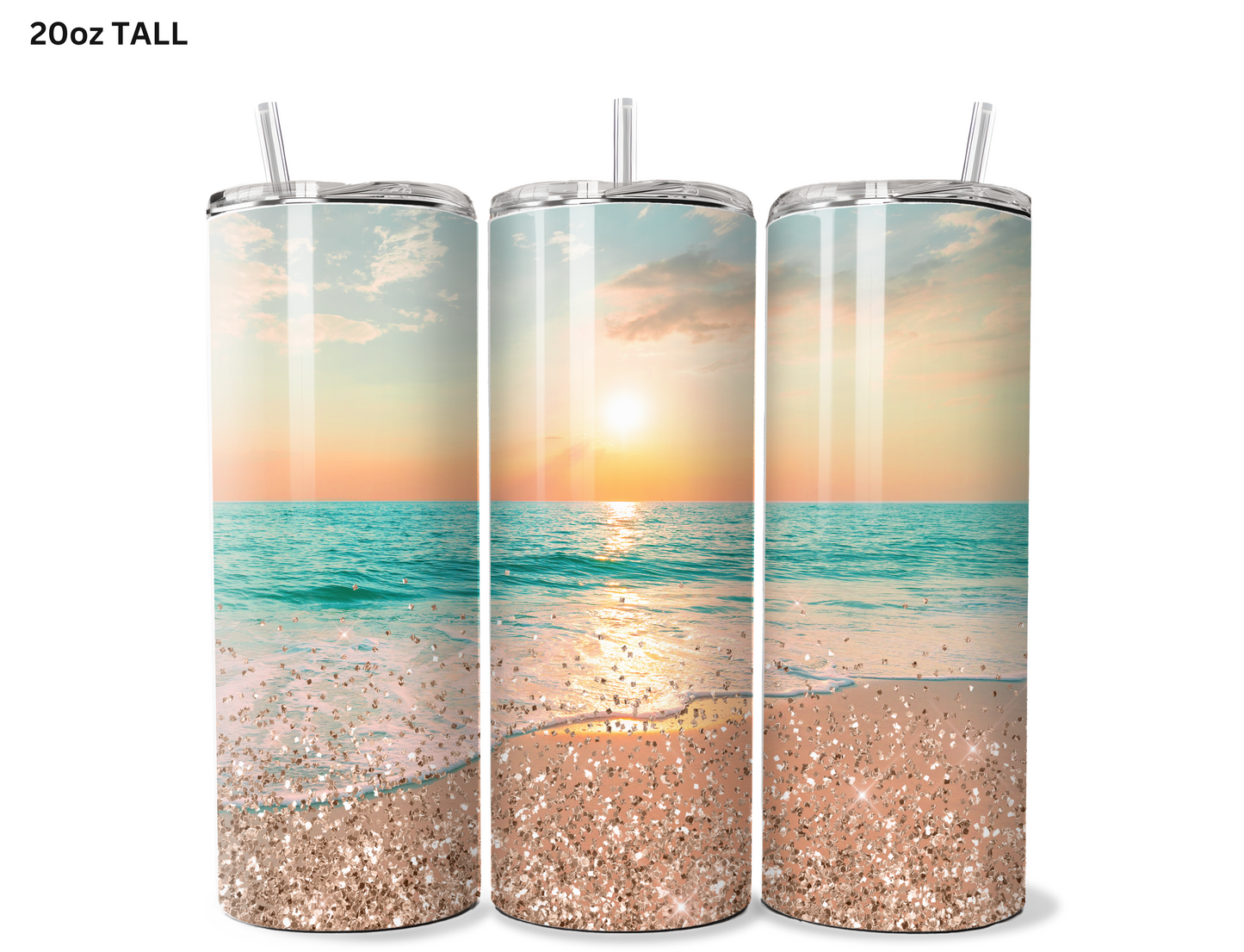 Sunset Beach Tumbler