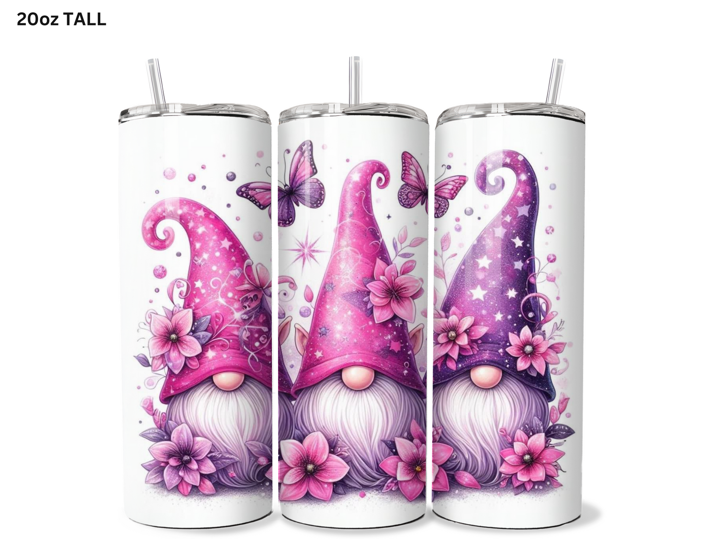 Magenta Knomes Tumbler