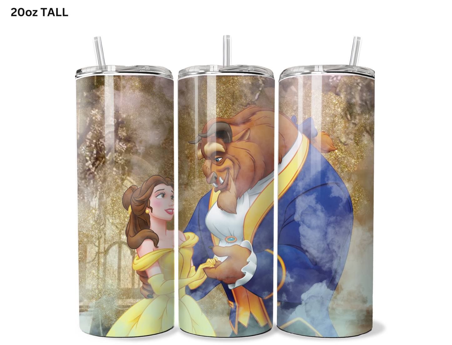 Beauty & The Beast Tumbler