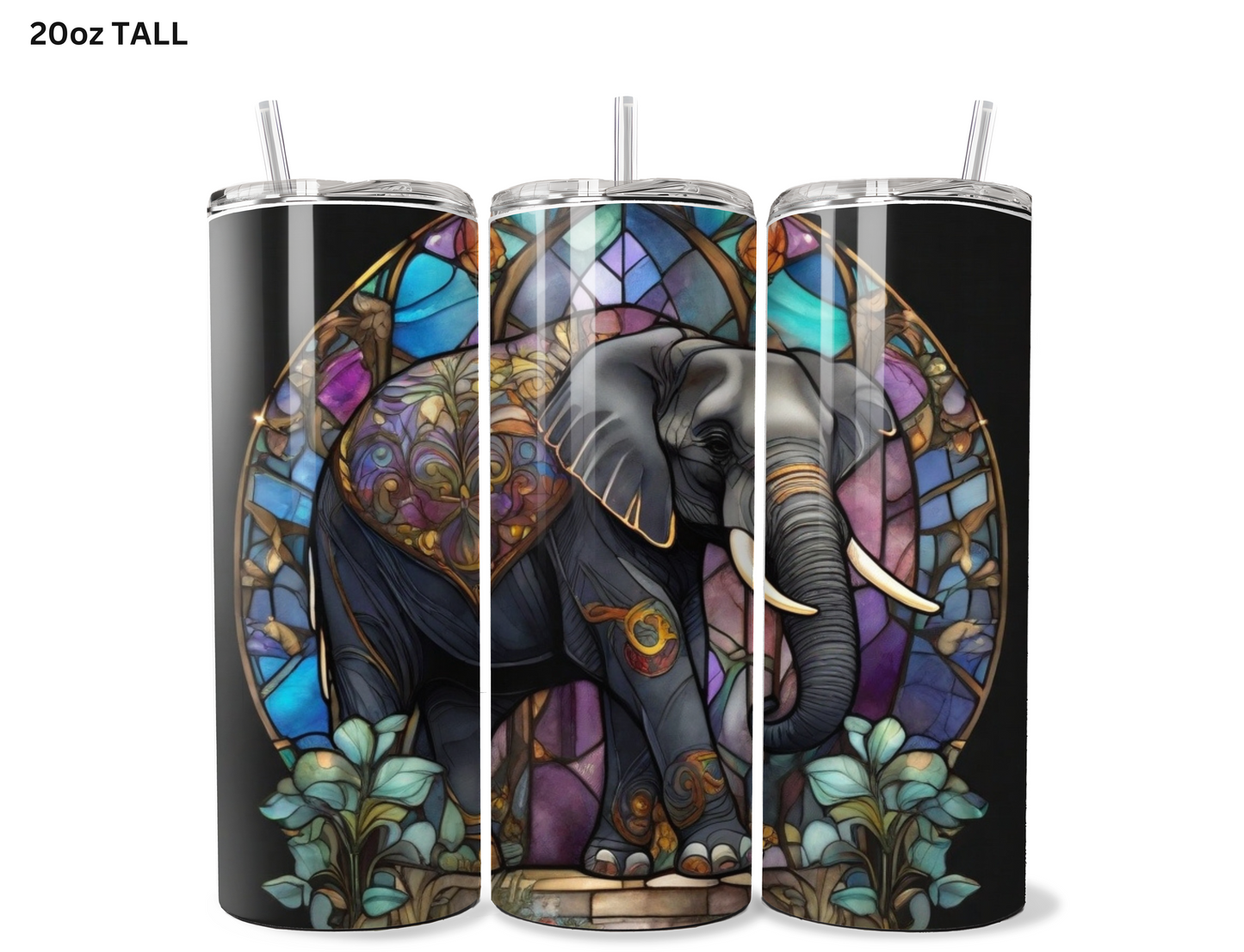 Asian Elephant Tumbler